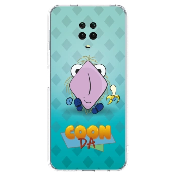 Picasee silikónový prehľadný obal pre Xiaomi Redmi Note 9 Pro - COONDA chlupatka světlá