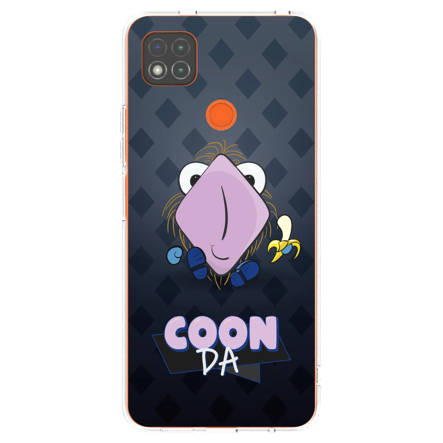 Picasee silikónový prehľadný obal pre Xiaomi Redmi 9C - COONDA chlupatka - tmavá