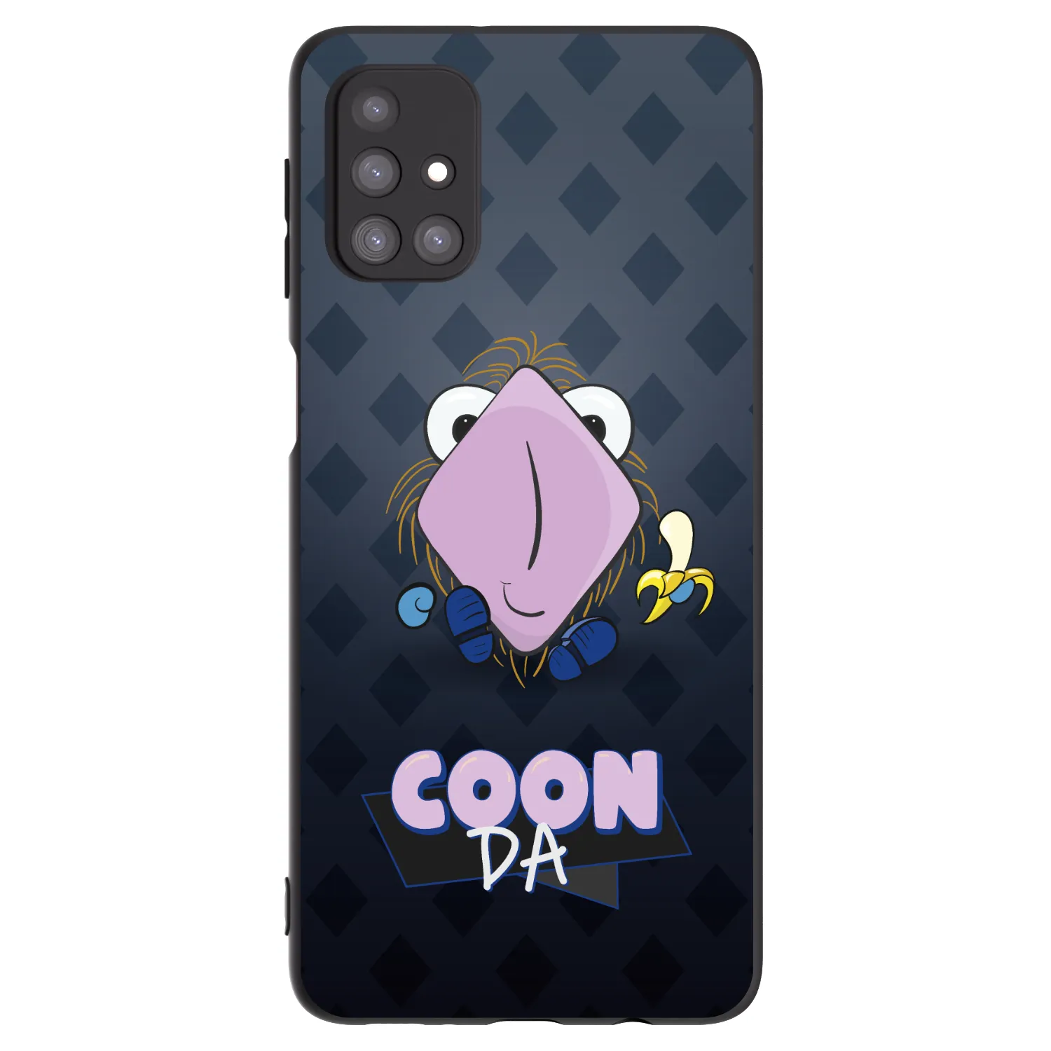 Picasee silikónový čierny obal pre Samsung Galaxy M31s - COONDA chlupatka - tmavá