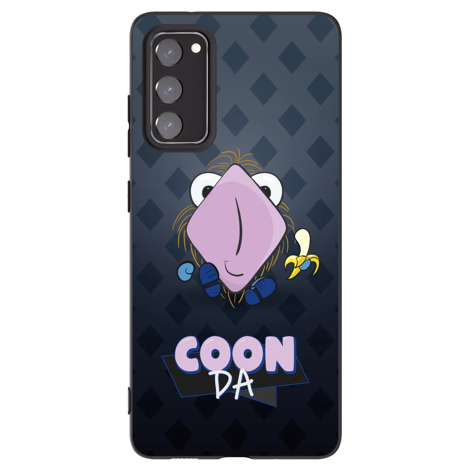 Picasee silikónový čierny obal pre Samsung Galaxy S20 FE - COONDA chlupatka - tmavá