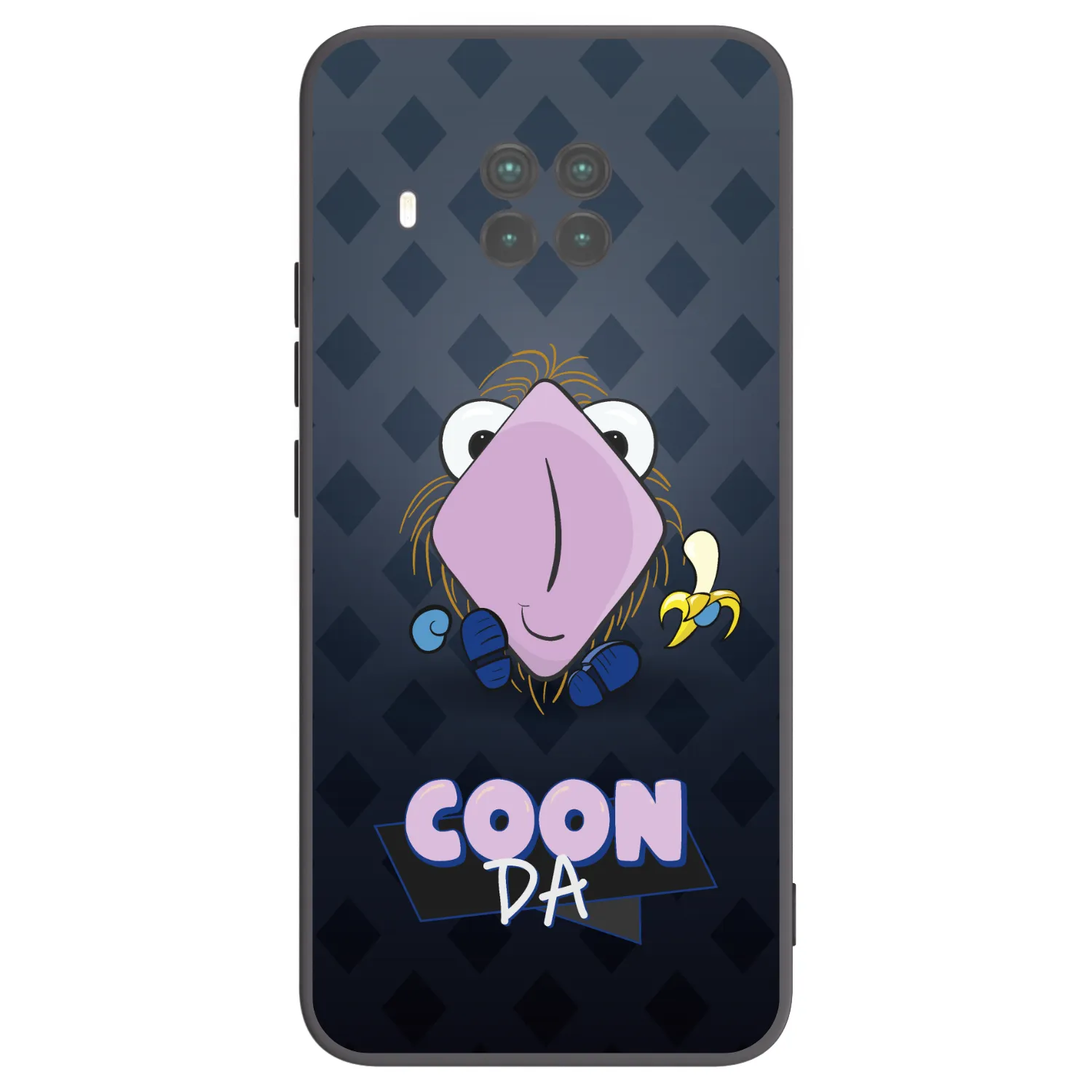 Picasee silikónový čierny obal pre Xiaomi Mi 10T Lite - COONDA chlupatka - tmavá