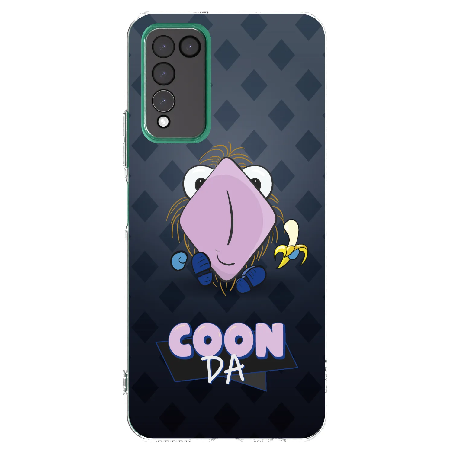 Picasee silikónový prehľadný obal pre Honor 10X Lite - COONDA chlupatka - tmavá