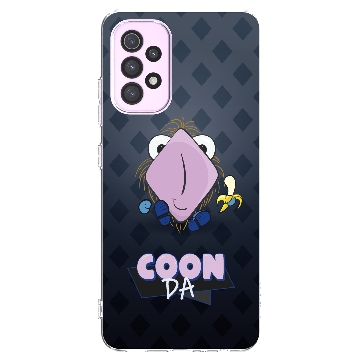 Picasee silikónový prehľadný obal pre Samsung Galaxy A32 5G A326B - COONDA chlupatka - tmavá