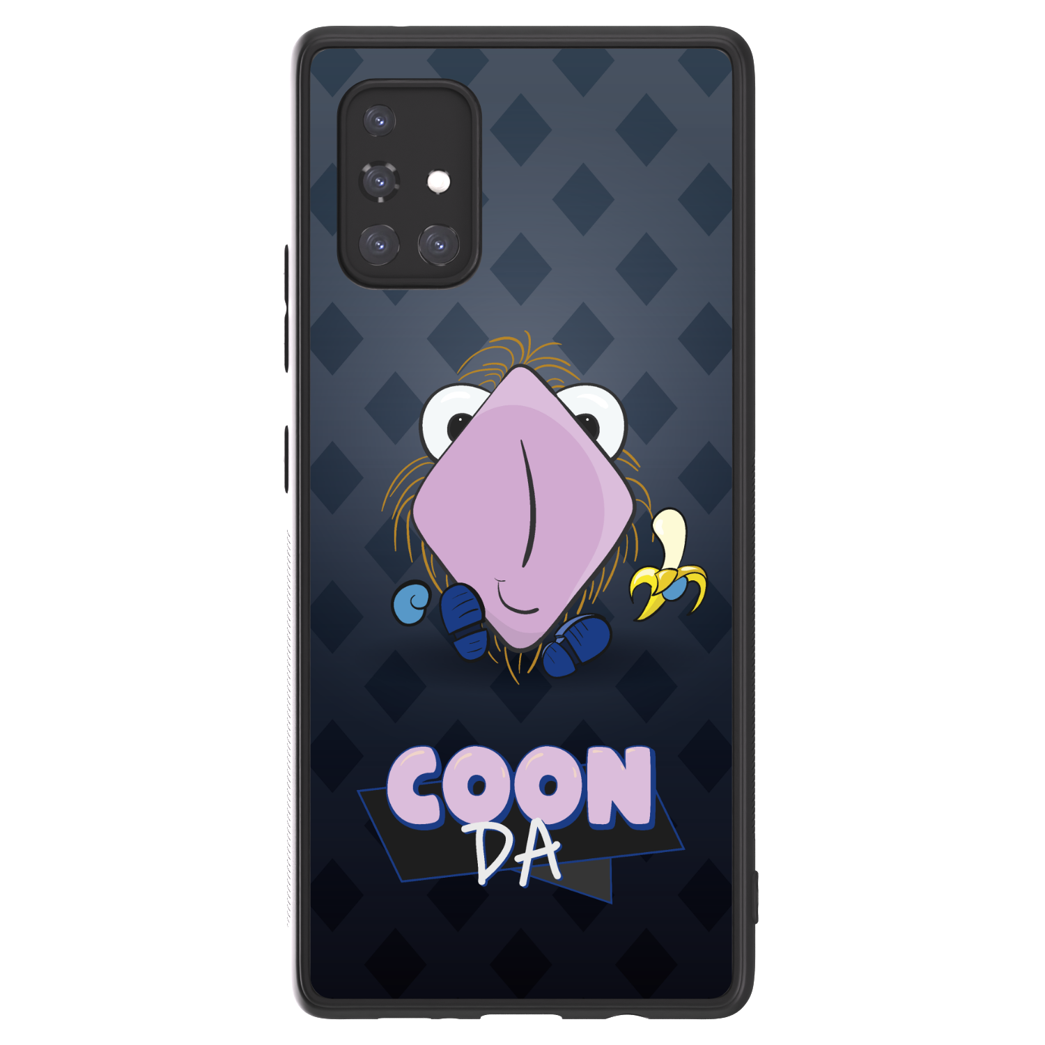 Picasee ULTIMATE CASE pro Samsung Galaxy A71 A715F - COONDA chlupatka - tmavá