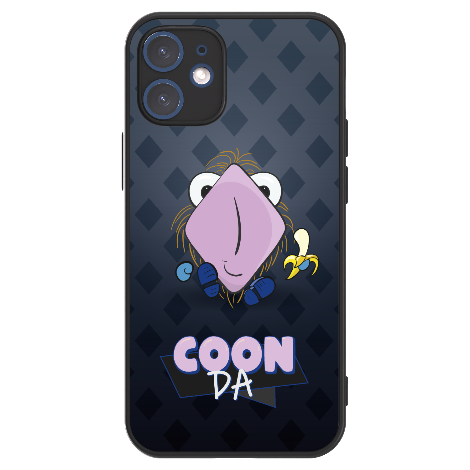 Picasee ULTIMATE CASE pro Apple iPhone 12 mini - COONDA chlupatka - tmavá