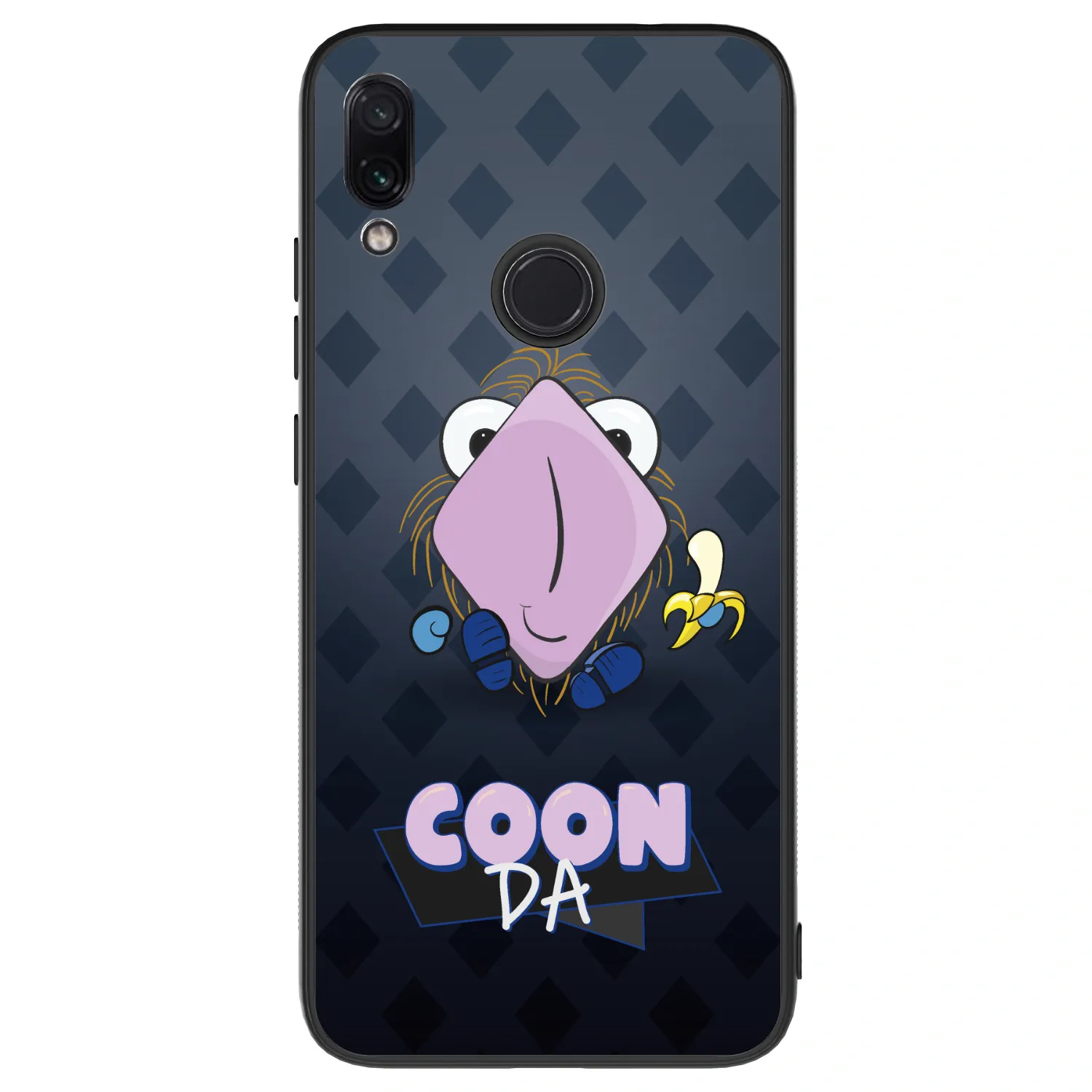 Picasee ULTIMATE CASE pro Xiaomi Redmi Note 7 - COONDA chlupatka - tmavá
