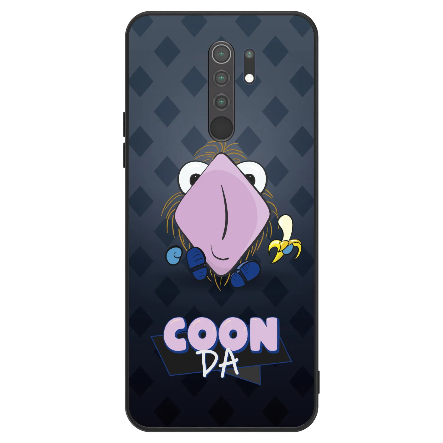 Picasee ULTIMATE CASE pro Xiaomi Redmi 9 - COONDA chlupatka - tmavá