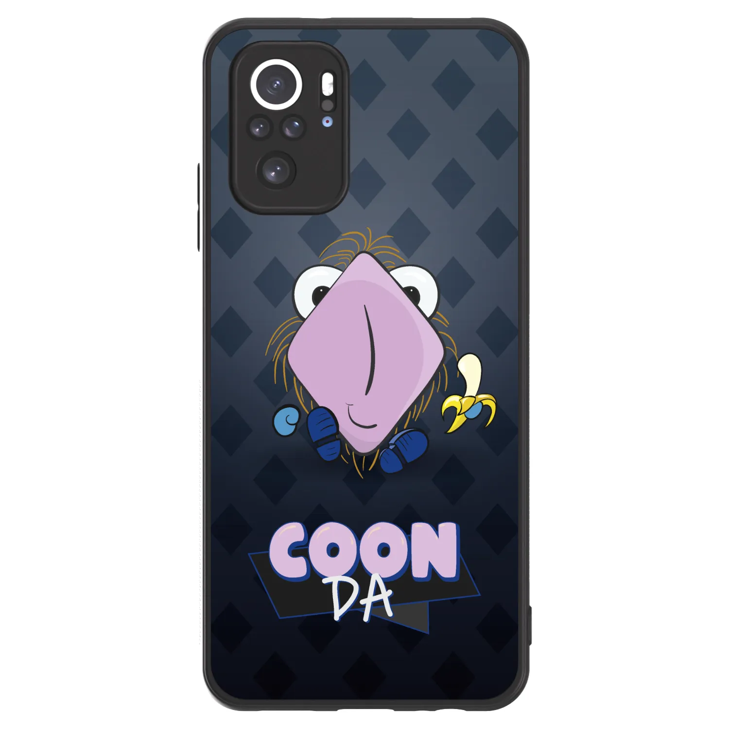 Picasee ULTIMATE CASE pro Xiaomi Redmi Note 10 - COONDA chlupatka - tmavá