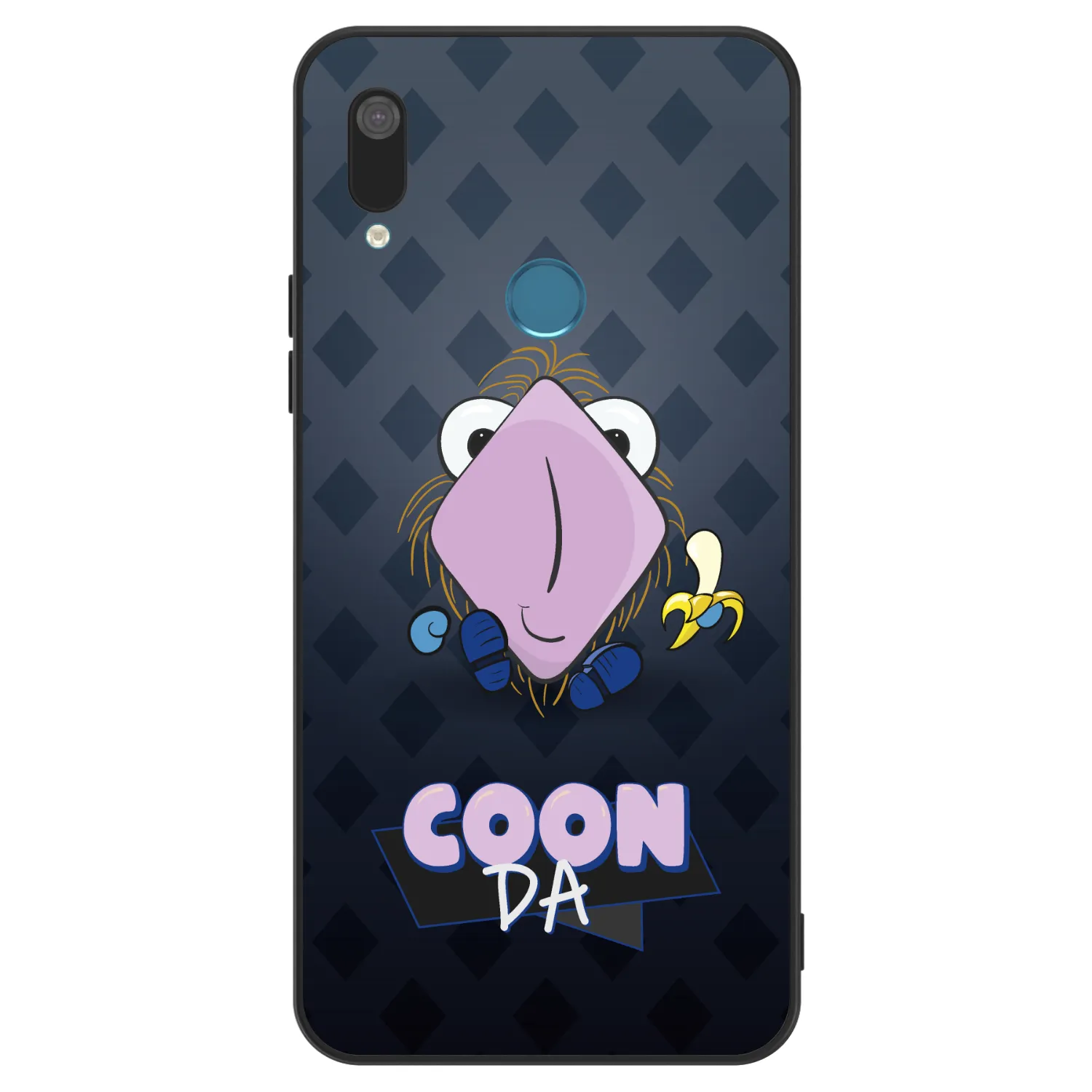 Picasee ULTIMATE CASE pro Huawei Y7 2019 - COONDA chlupatka - tmavá