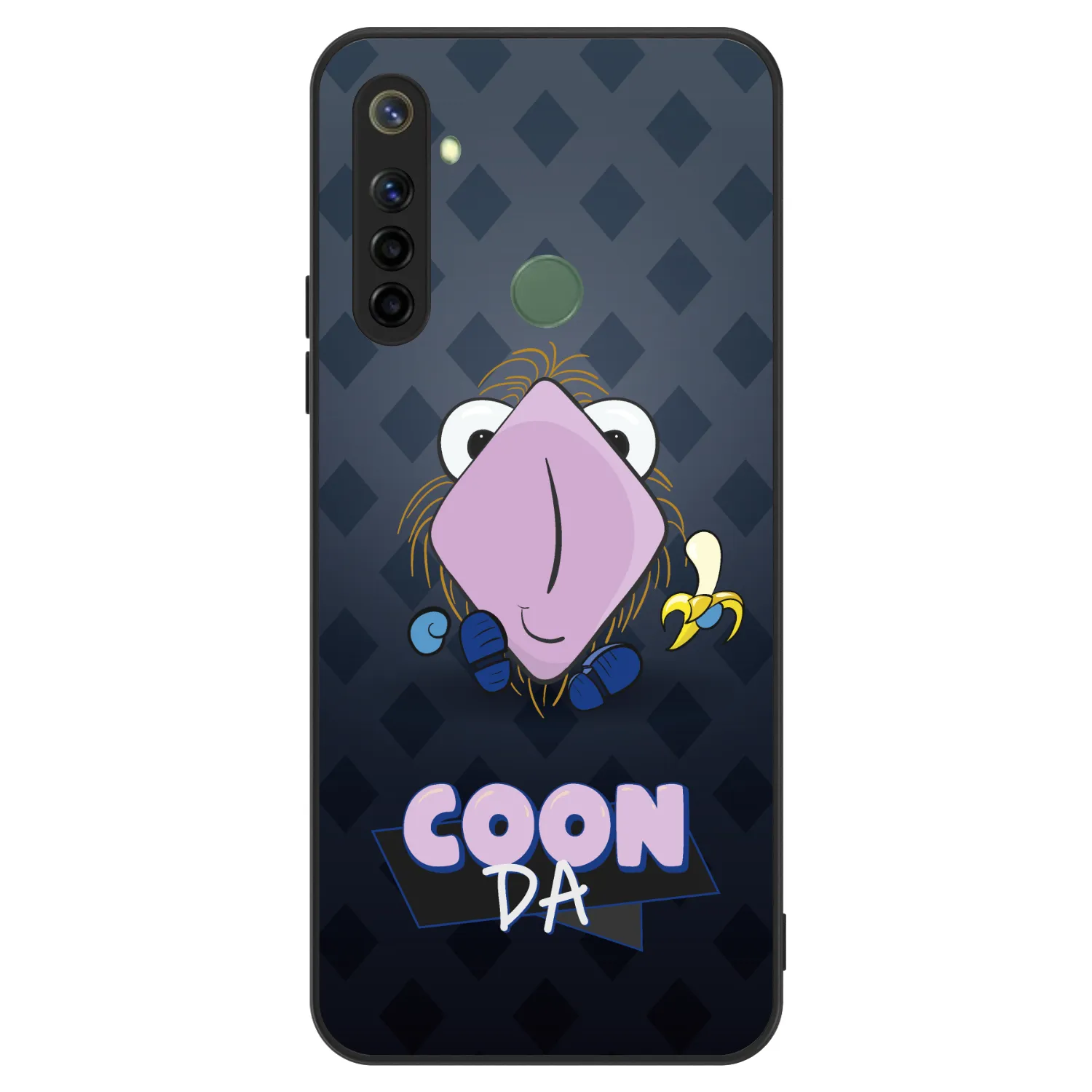 Picasee ULTIMATE CASE pro Realme 6i - COONDA chlupatka - tmavá