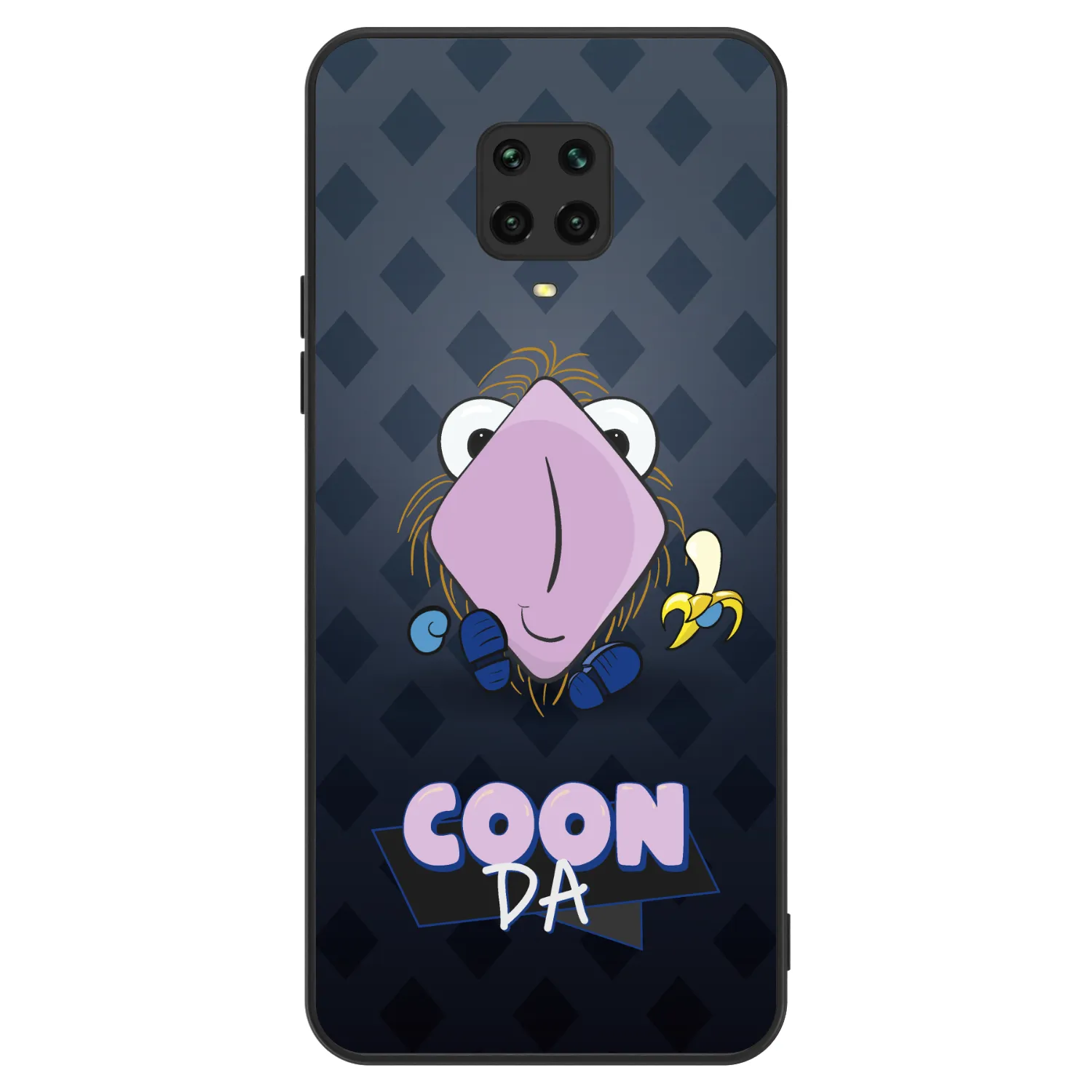 Picasee ULTIMATE CASE pro Xiaomi Redmi Note 9S - COONDA chlupatka - tmavá