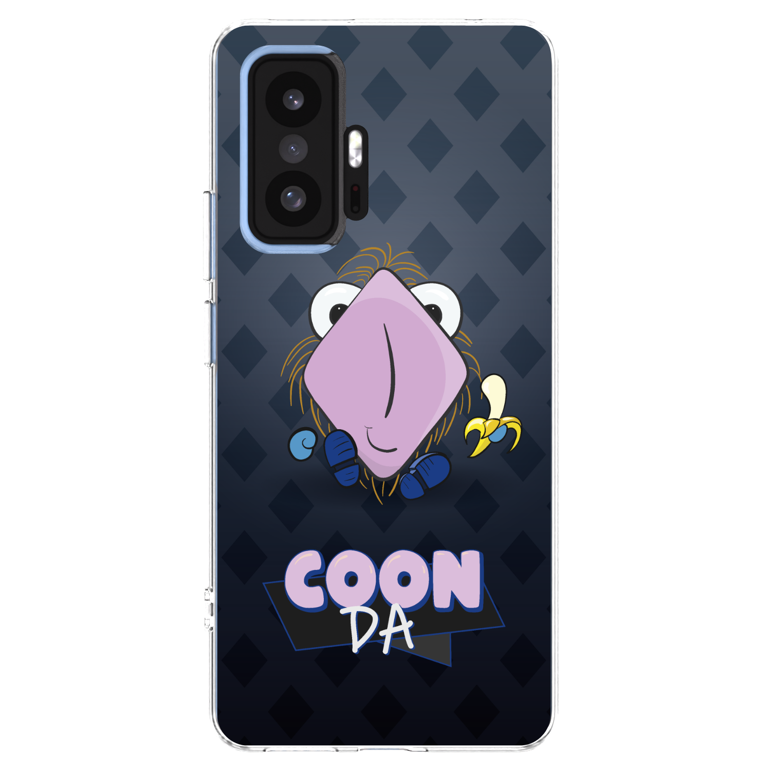 Picasee silikónový prehľadný obal pre Xiaomi 11T - COONDA chlupatka - tmavá