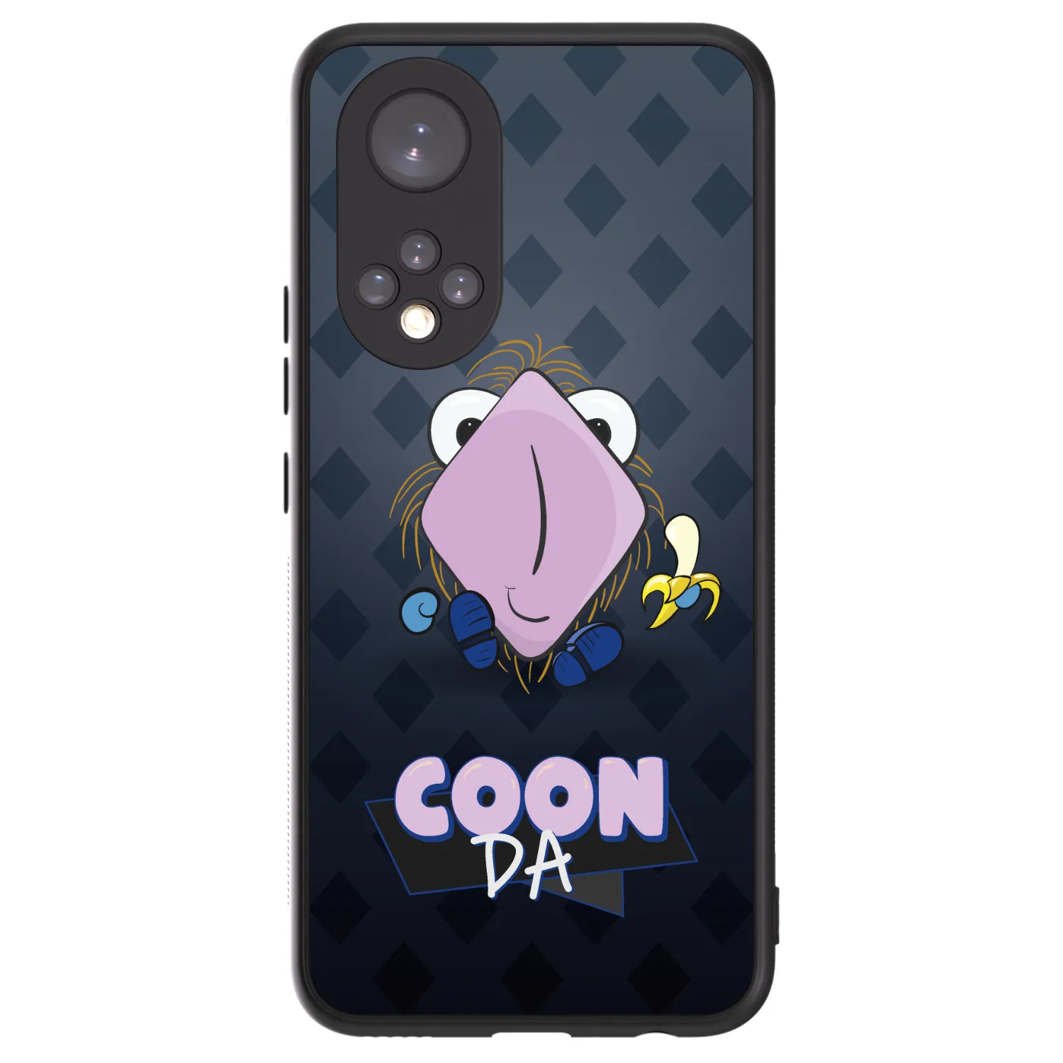 Picasee ULTIMATE CASE pro Honor 50 5G - COONDA chlupatka - tmavá