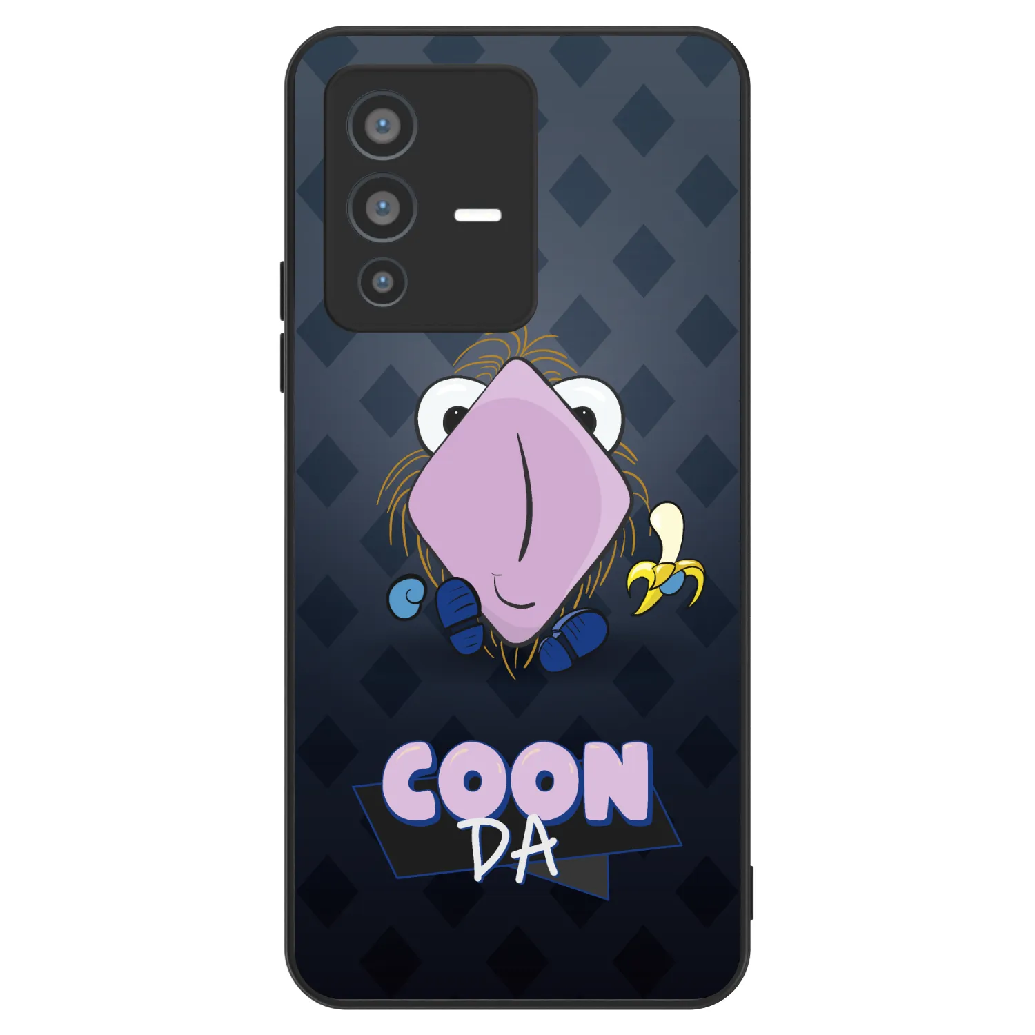 Picasee ULTIMATE CASE pro Vivo V23 5G - COONDA chlupatka - tmavá