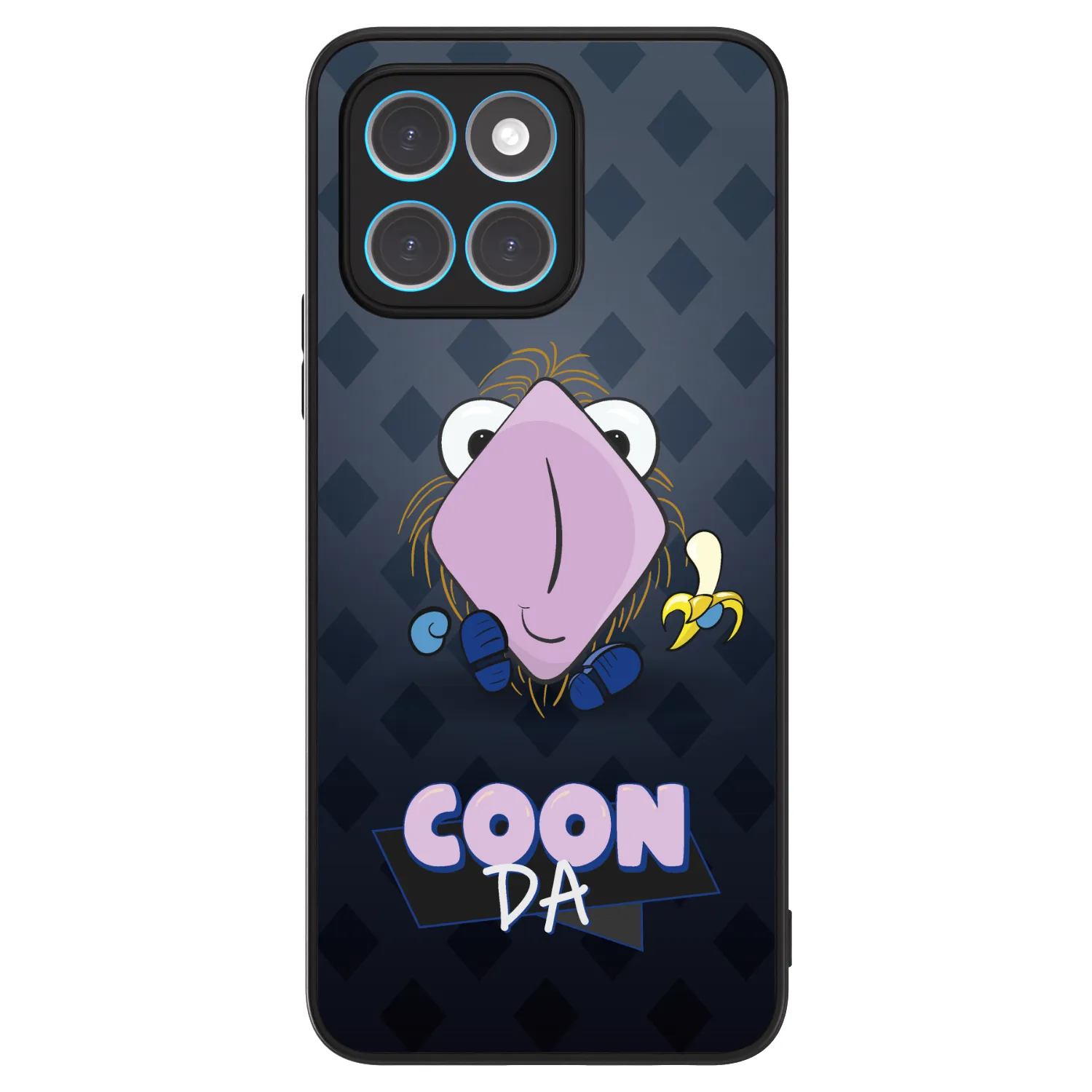 Picasee ULTIMATE CASE pro Honor X8 4G - COONDA chlupatka - tmavá