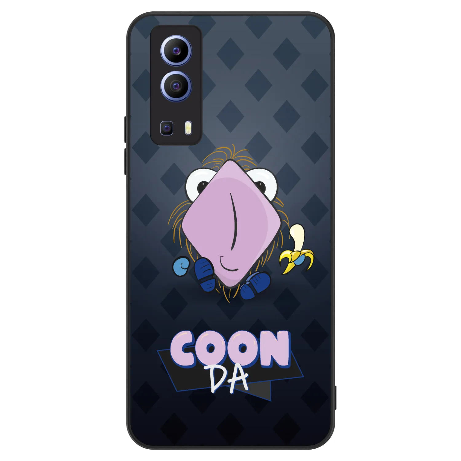 Picasee ULTIMATE CASE pro Vivo Y52 5G - COONDA chlupatka - tmavá