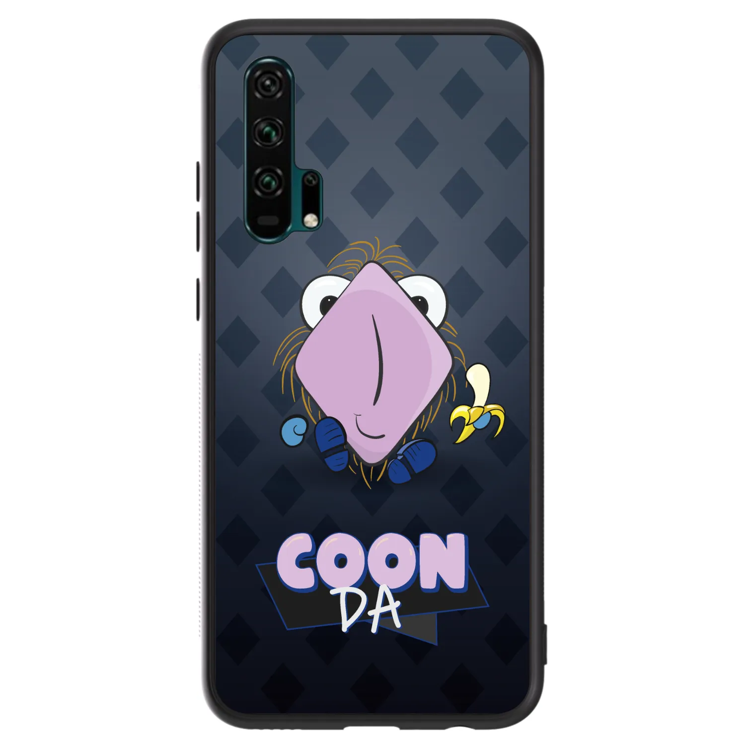 Picasee ULTIMATE CASE pro Honor 20 Pro - COONDA chlupatka - tmavá