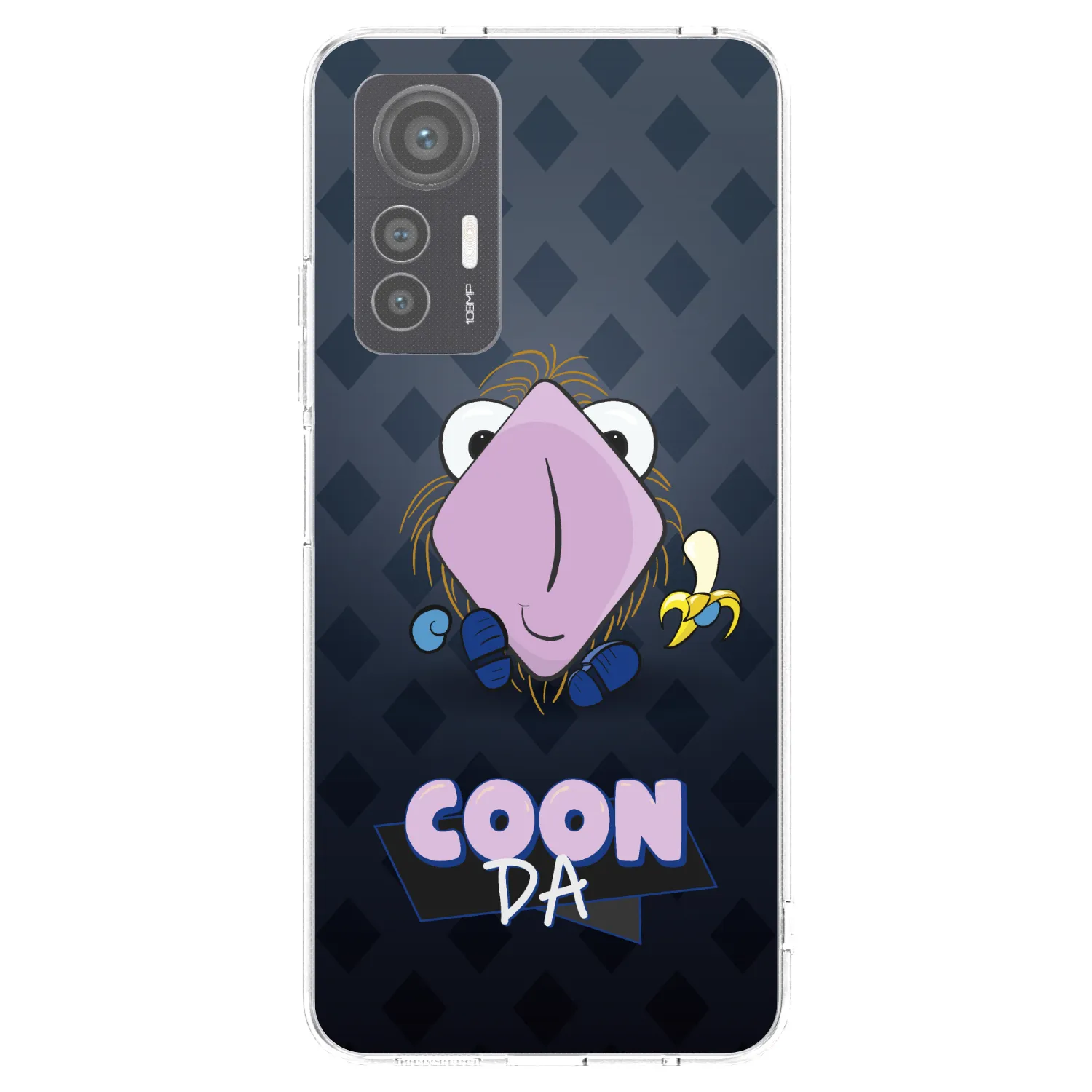 Picasee silikónový prehľadný obal pre Xiaomi 12 Lite - COONDA chlupatka - tmavá
