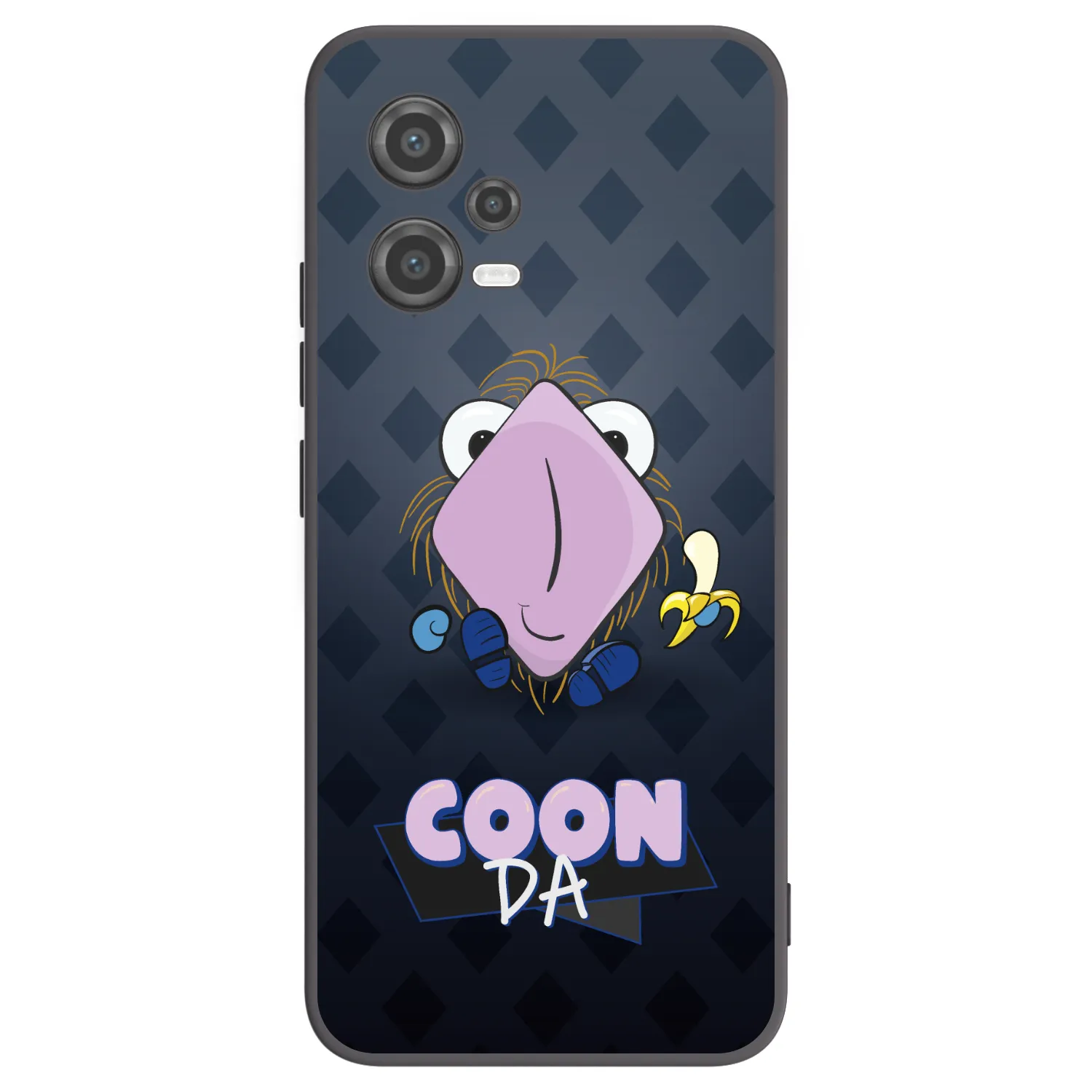 Picasee silikónový čierny obal pre Xiaomi Poco X5 - COONDA chlupatka - tmavá