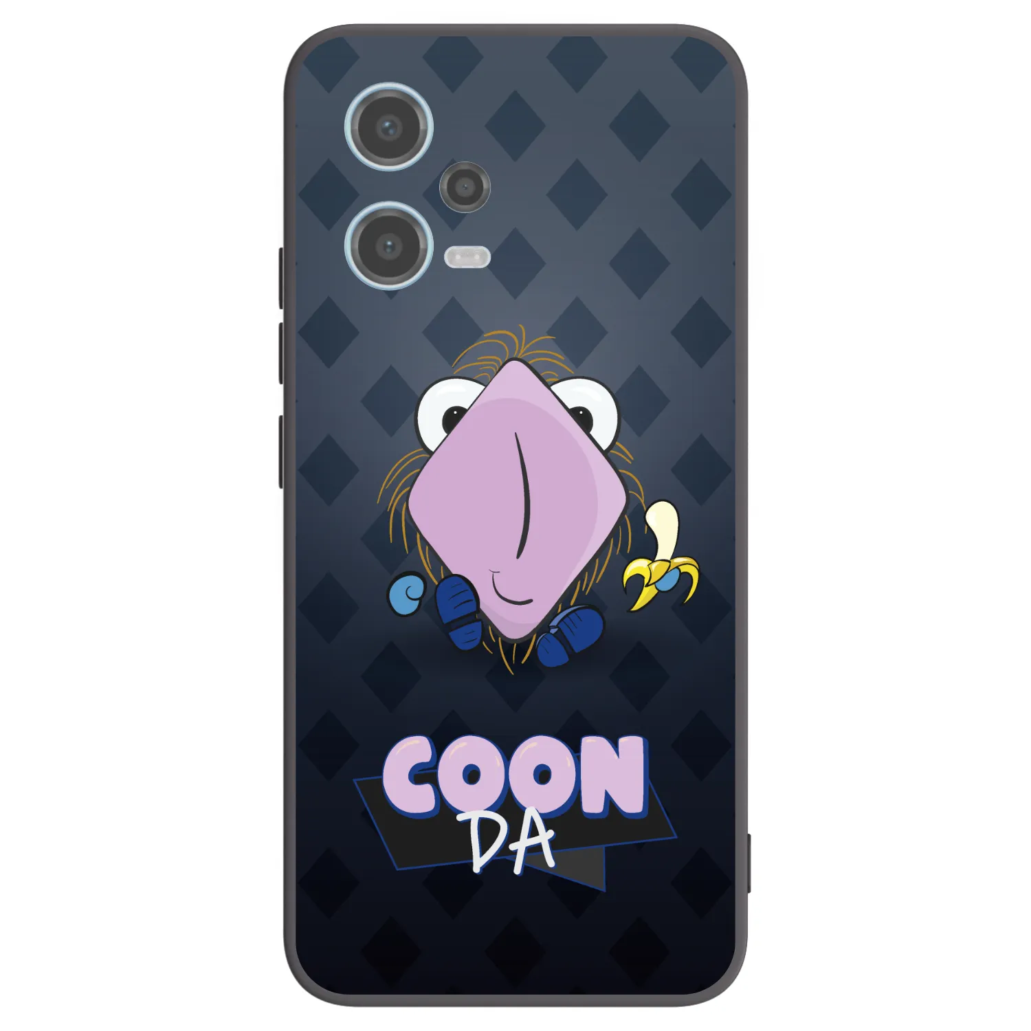 Picasee silikónový čierny obal pre Xiaomi Redmi Note 12 5G - COONDA chlupatka - tmavá