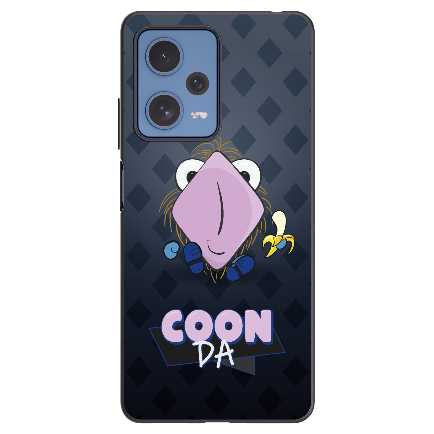 Picasee silikónový čierny obal pre Xiaomi Redmi Note 12 Pro 5G - COONDA chlupatka - tmavá