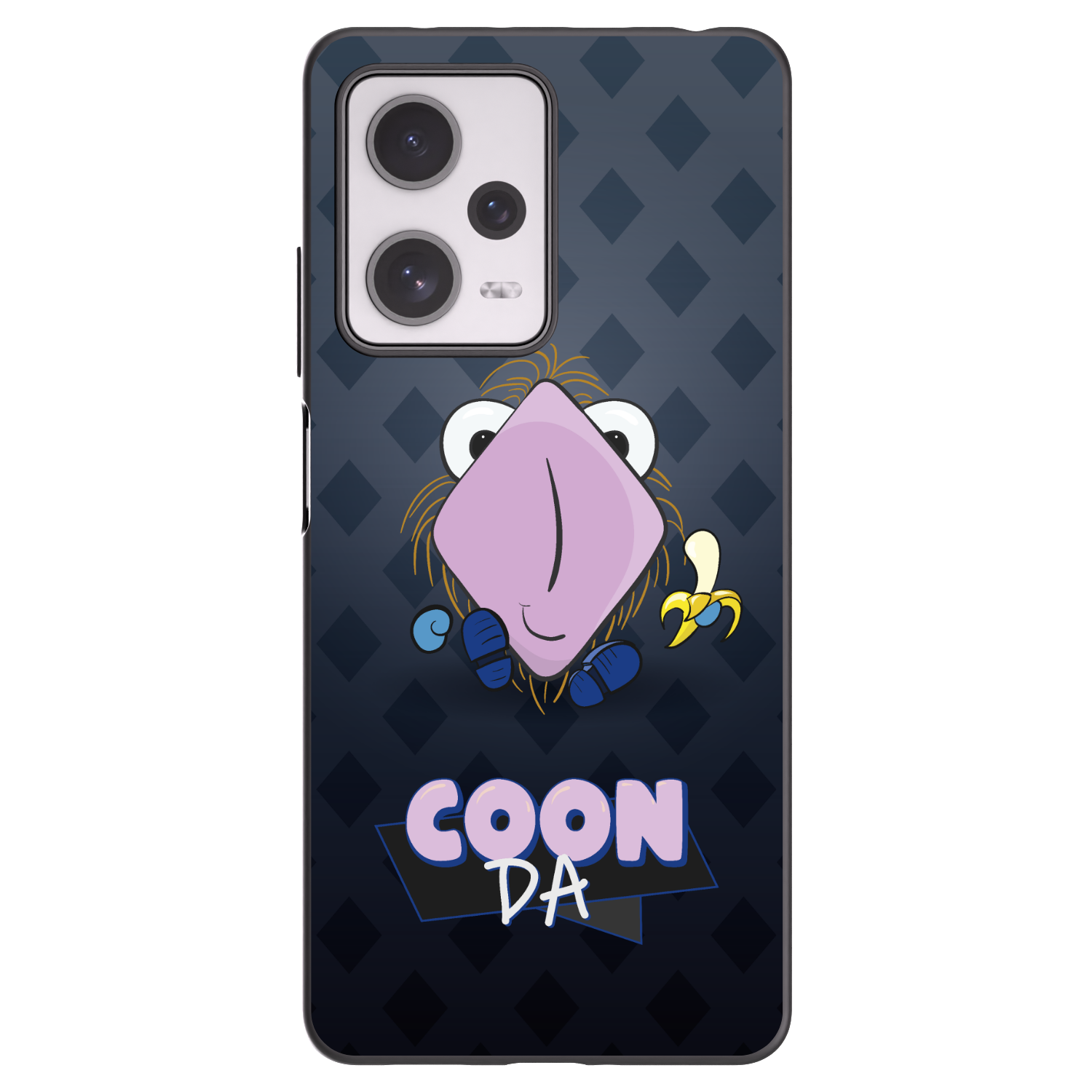Picasee silikónový čierny obal pre Xiaomi Redmi Note 12 Pro+ 5G - COONDA chlupatka - tmavá