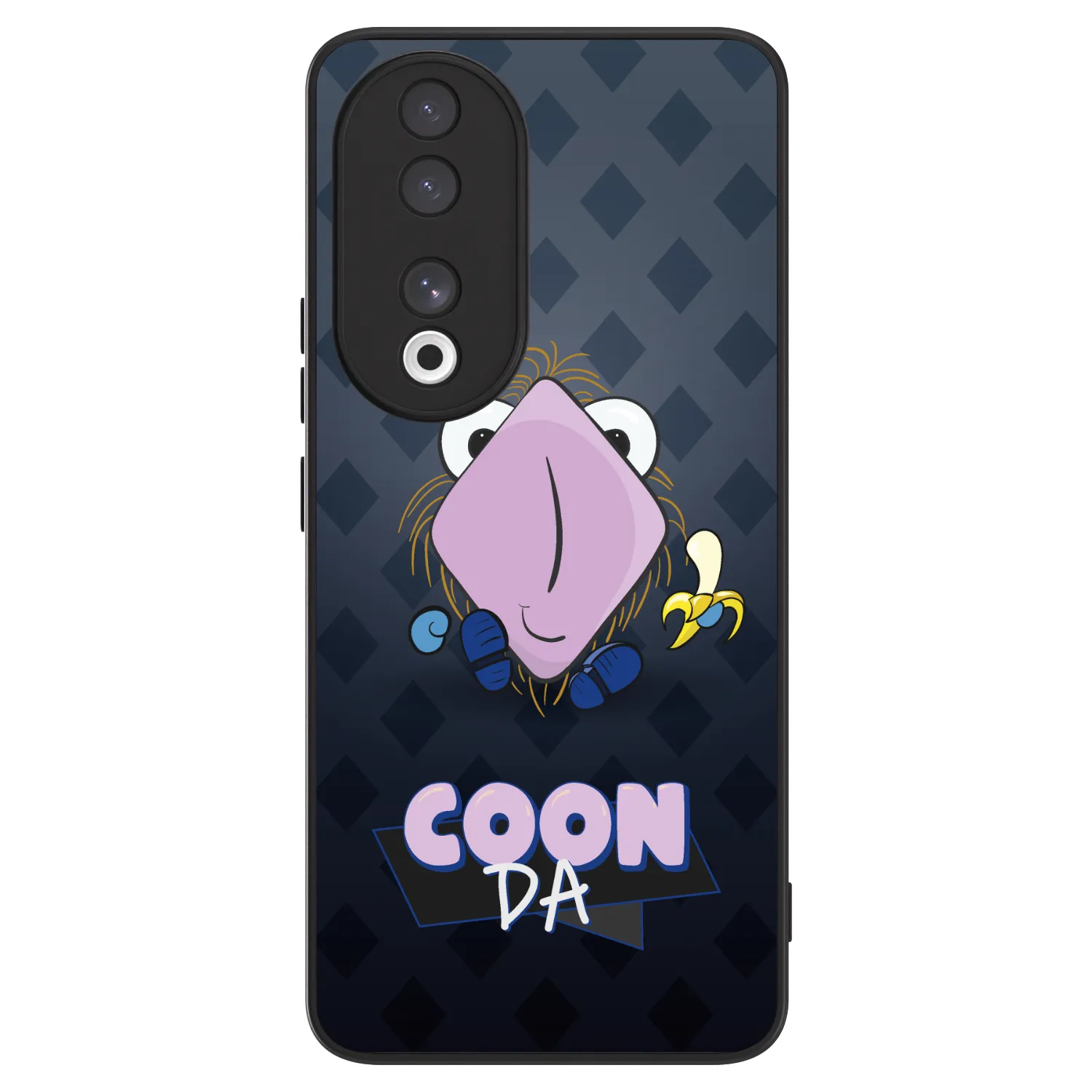 Picasee ULTIMATE CASE pro Honor 90 5G - COONDA chlupatka - tmavá