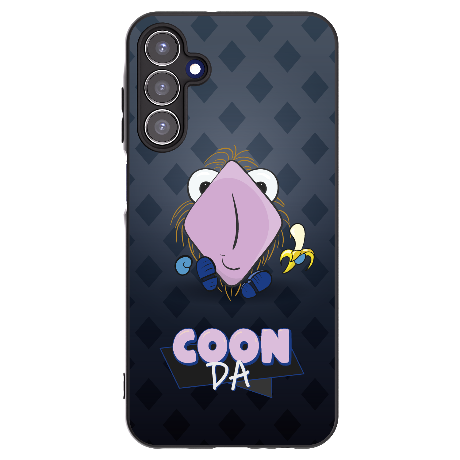Picasee silikónový čierny obal pre Samsung Galaxy A15 A155F 4G - COONDA chlupatka - tmavá