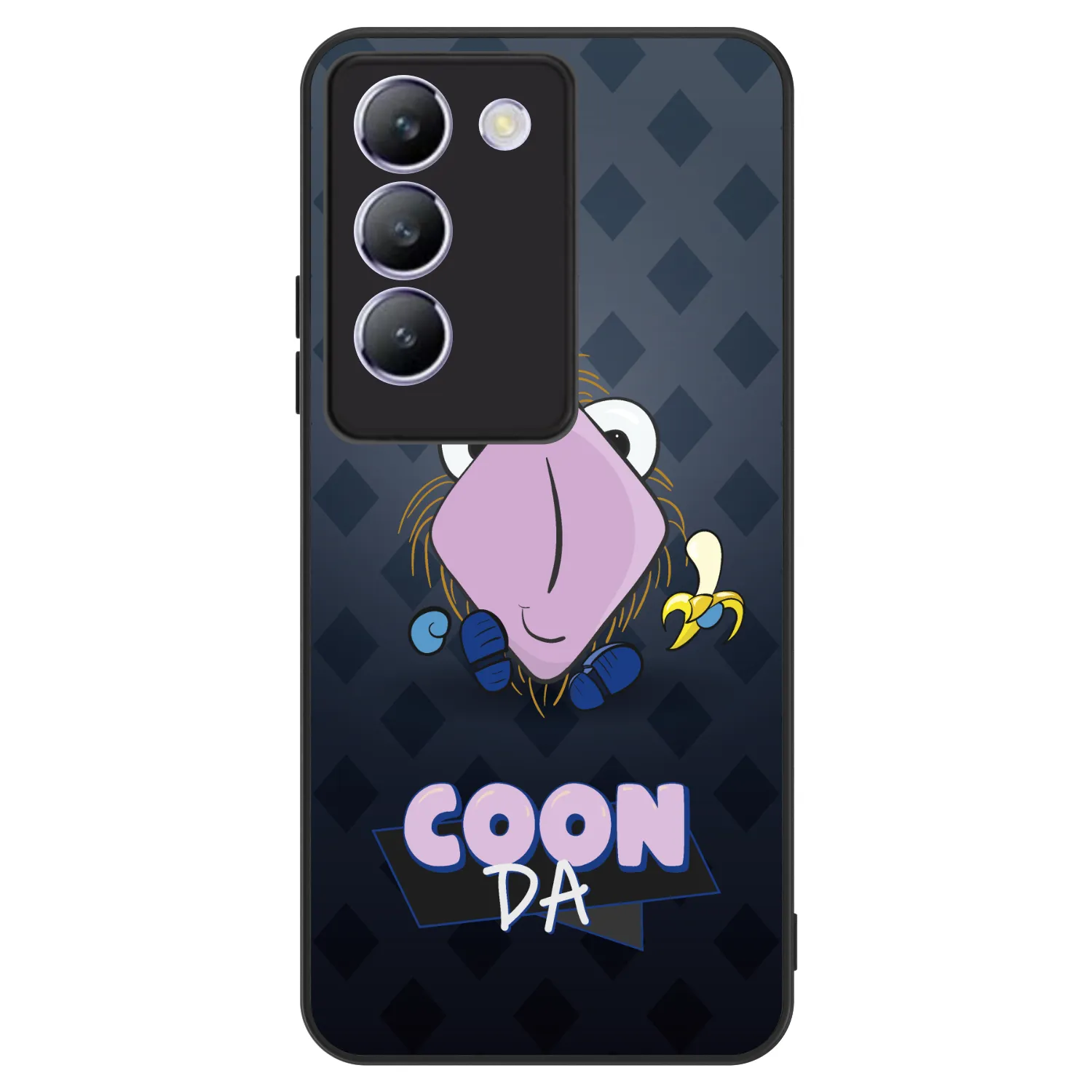 Picasee ULTIMATE CASE pro Vivo V40 SE 5G - COONDA chlupatka - tmavá