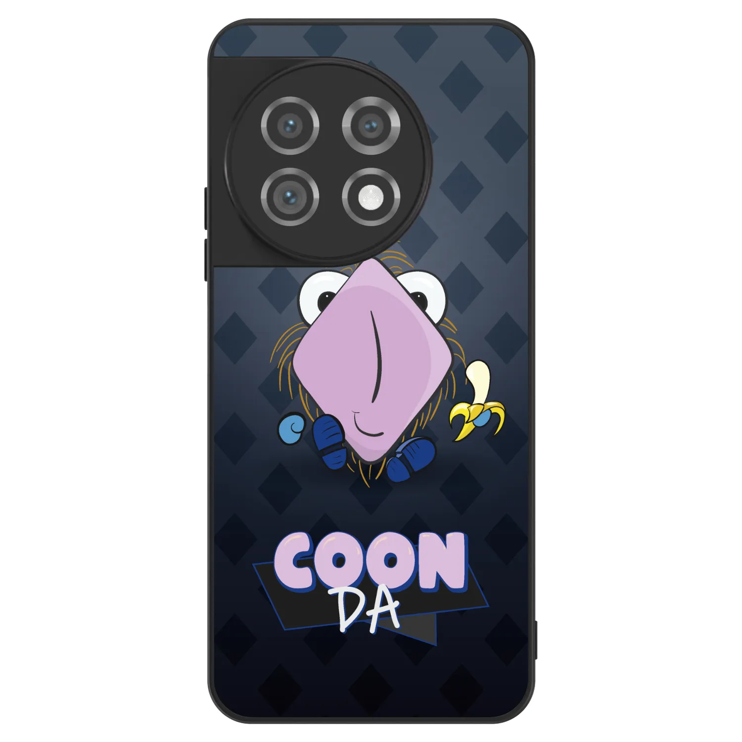 Picasee ULTIMATE CASE pro OnePlus 11 5G - COONDA chlupatka - tmavá