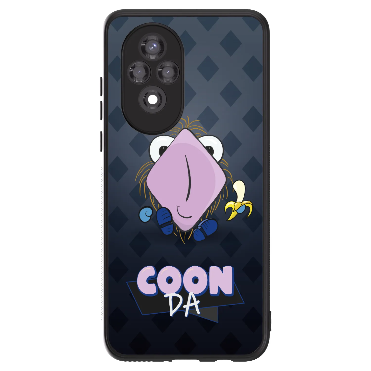 Picasee ULTIMATE CASE pro Honor 200 Pro 5G - COONDA chlupatka - tmavá