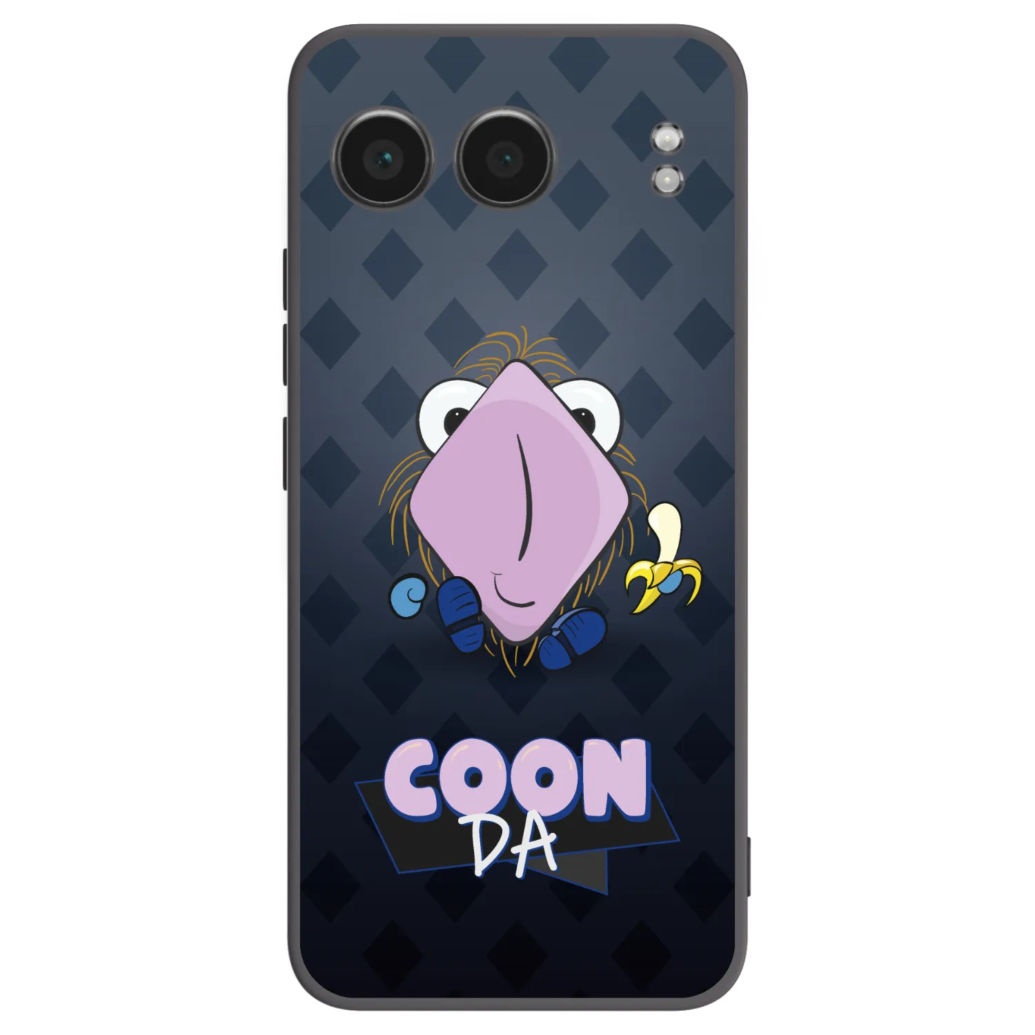 Picasee silikónový čierny obal pre OnePlus Nord 4 - COONDA chlupatka - tmavá