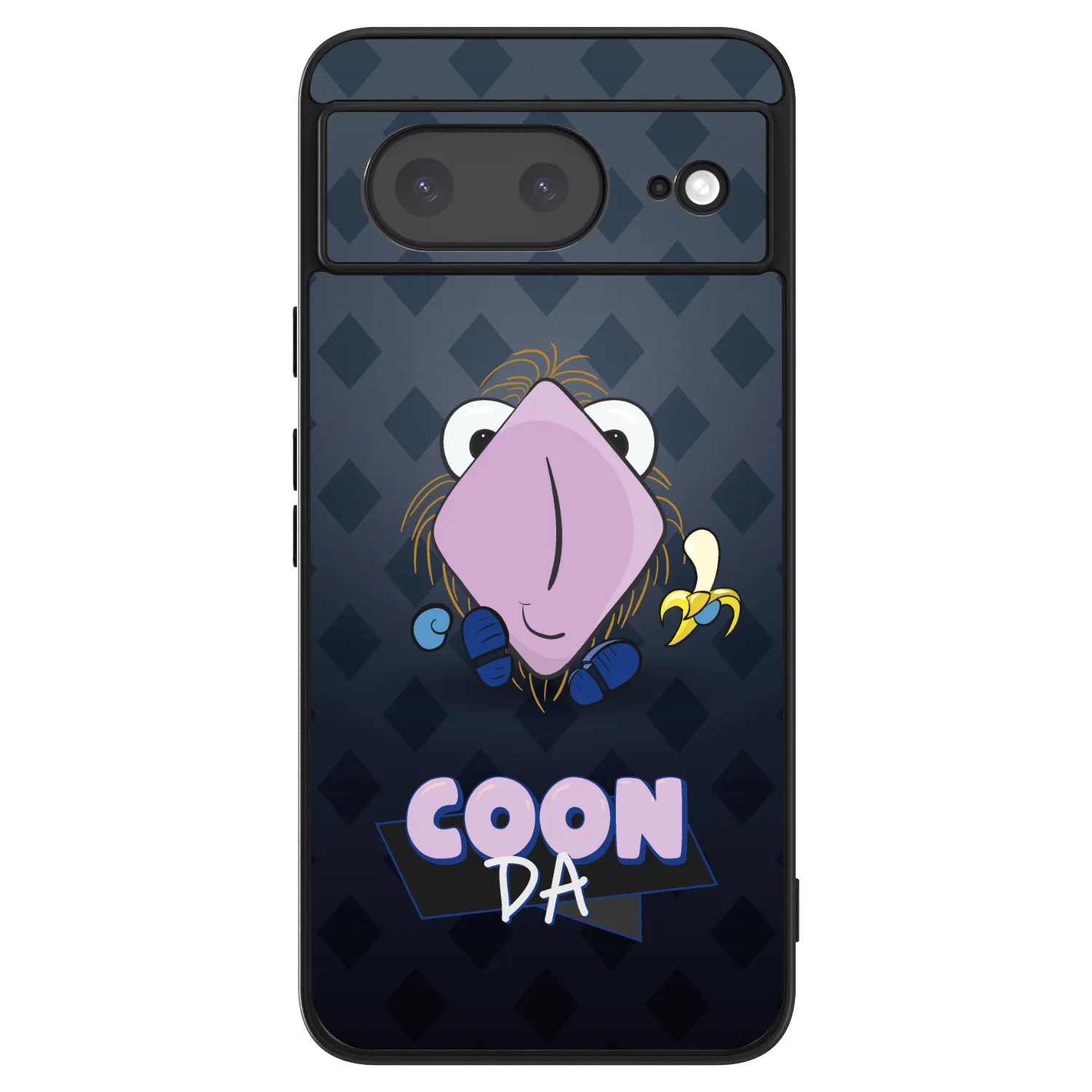 Picasee ULTIMATE CASE pro Google Pixel 8a - COONDA chlupatka - tmavá