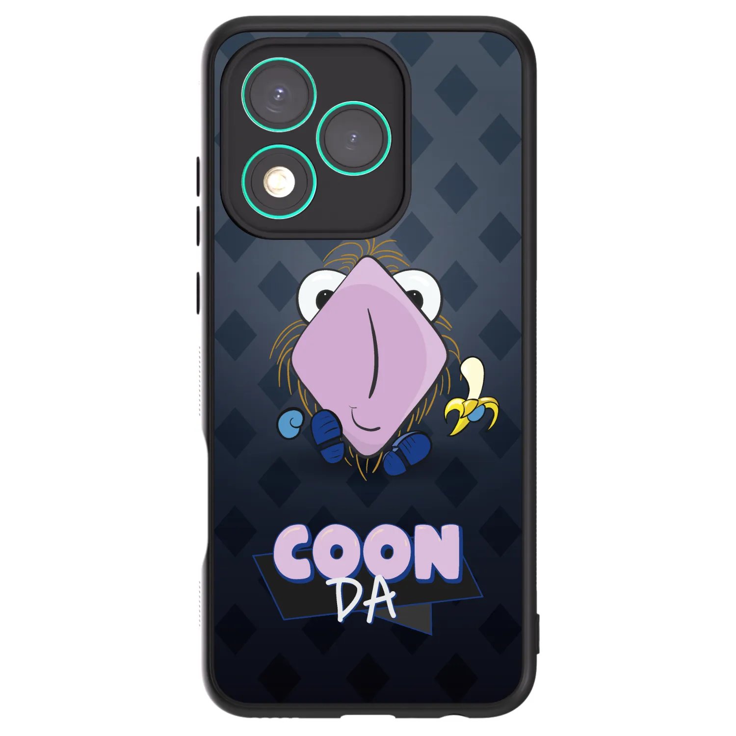 Picasee ULTIMATE CASE pro Honor 400 Lite 5G - COONDA chlupatka - tmavá