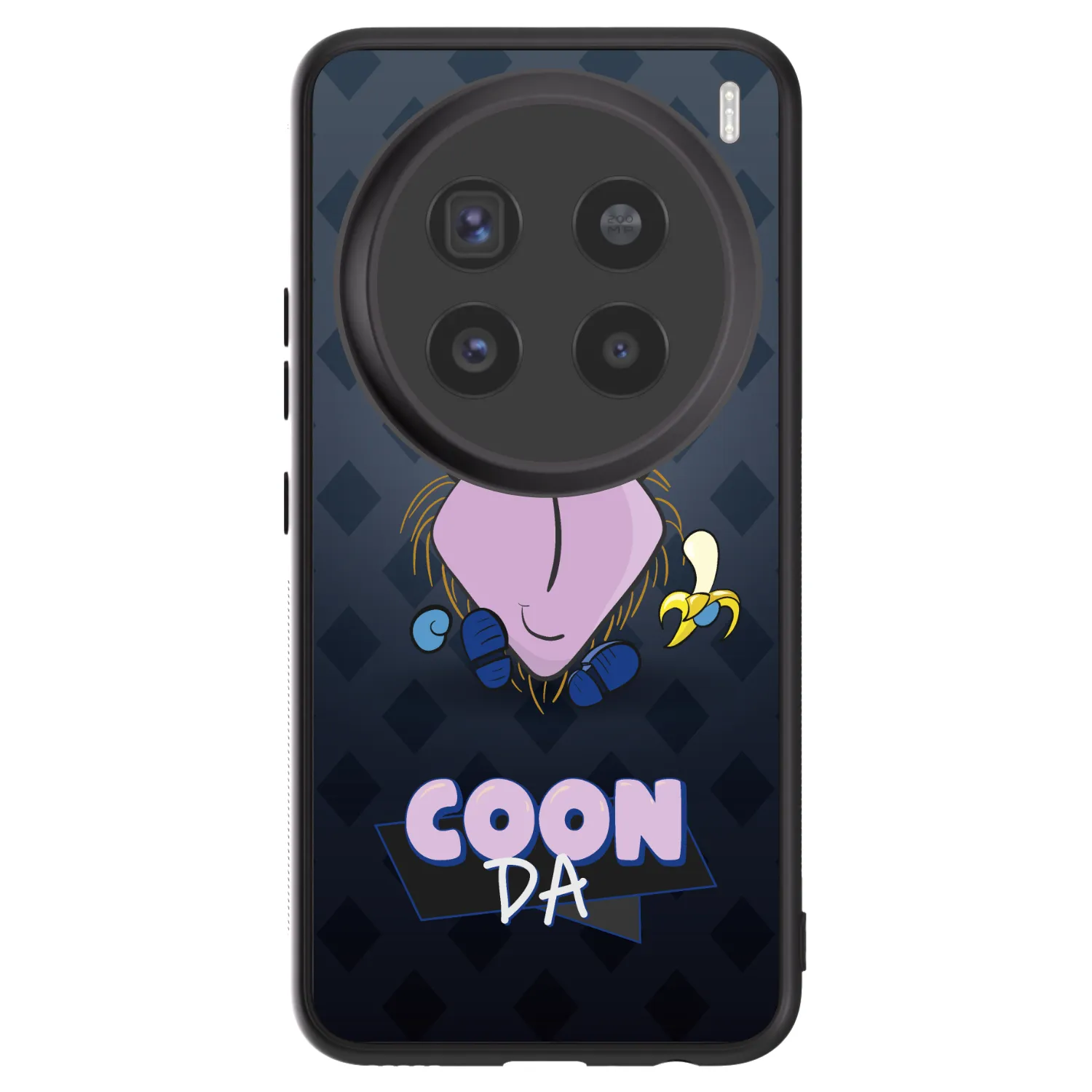 Picasee ULTIMATE CASE pro Vivo X200 Pro - COONDA chlupatka - tmavá