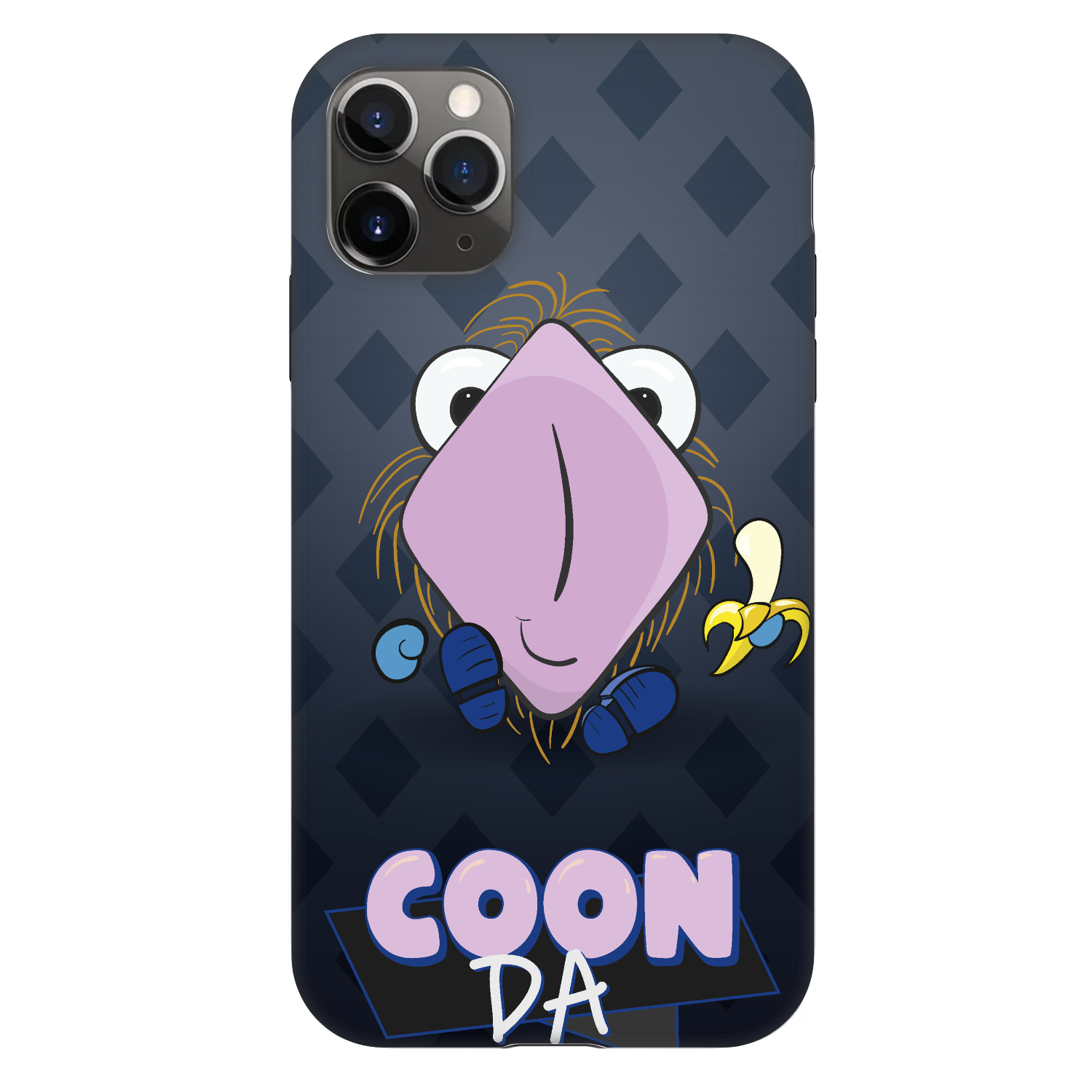 Picasee Fashion Case pre Apple iPhone 11 Pro - COONDA chlupatka - tmavá