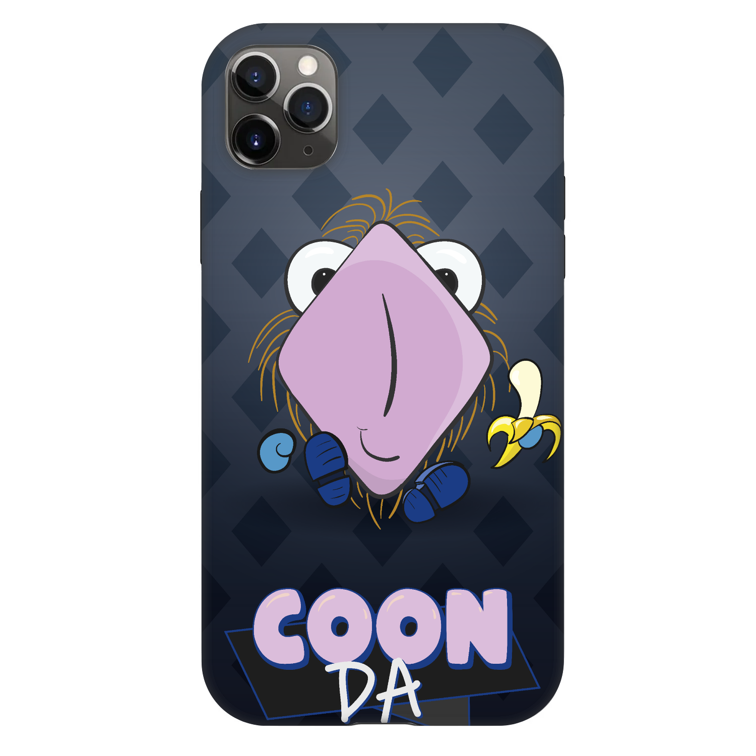 Picasee Fashion Case pre Apple iPhone 11 Pro Max - COONDA chlupatka - tmavá