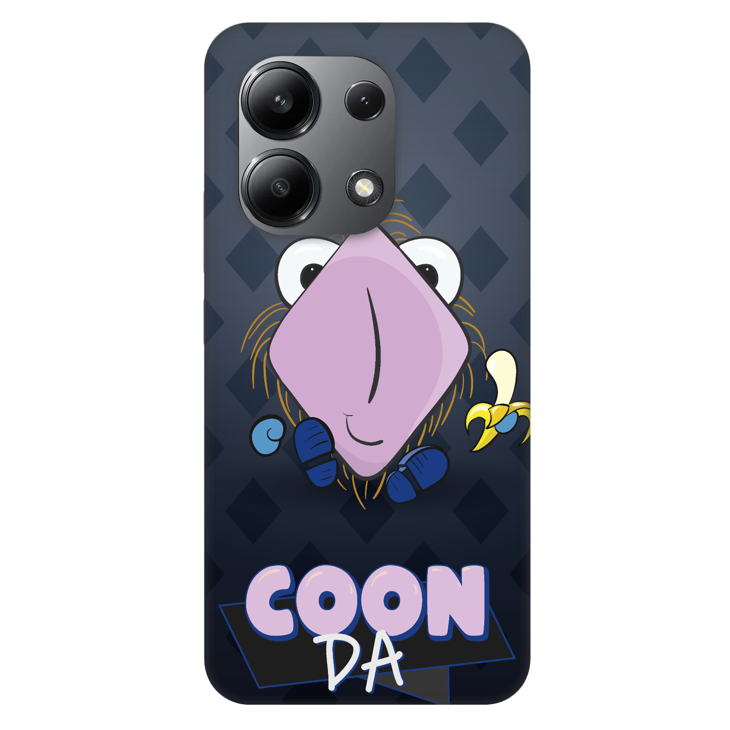 Picasee Fashion Case pre Xiaomi Redmi Note 13 4G - COONDA chlupatka - tmavá