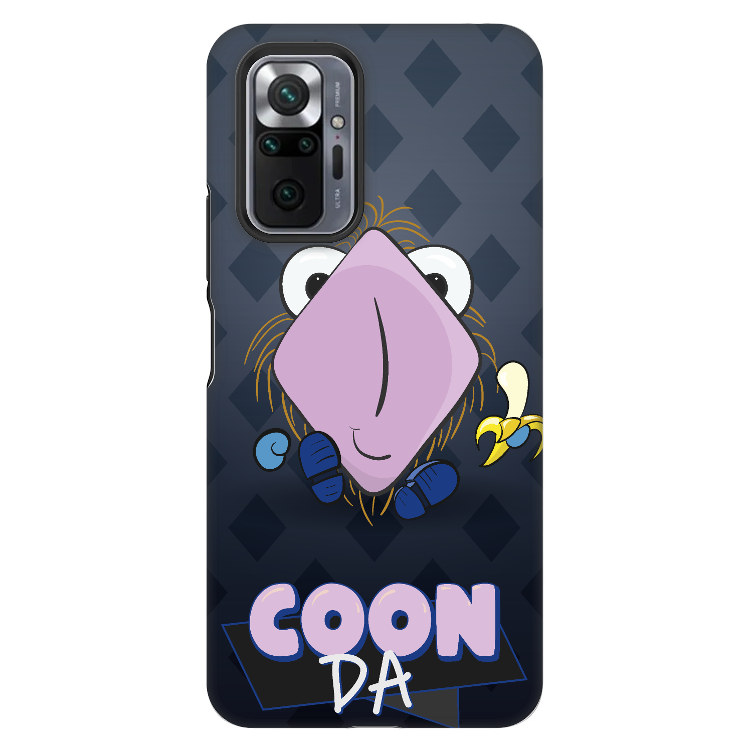 Picasee Fashion Case pre Xiaomi Redmi Note 10 Pro - COONDA chlupatka - tmavá