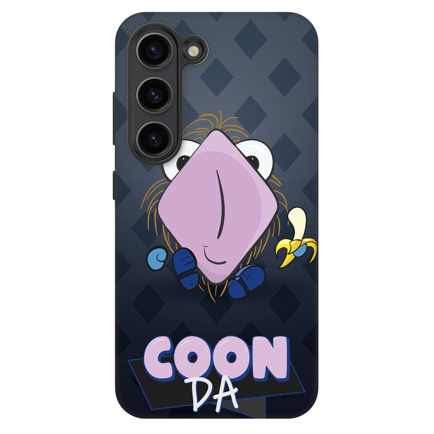 Picasee Fashion Case pre Samsung Galaxy S23+ 5G - COONDA chlupatka - tmavá