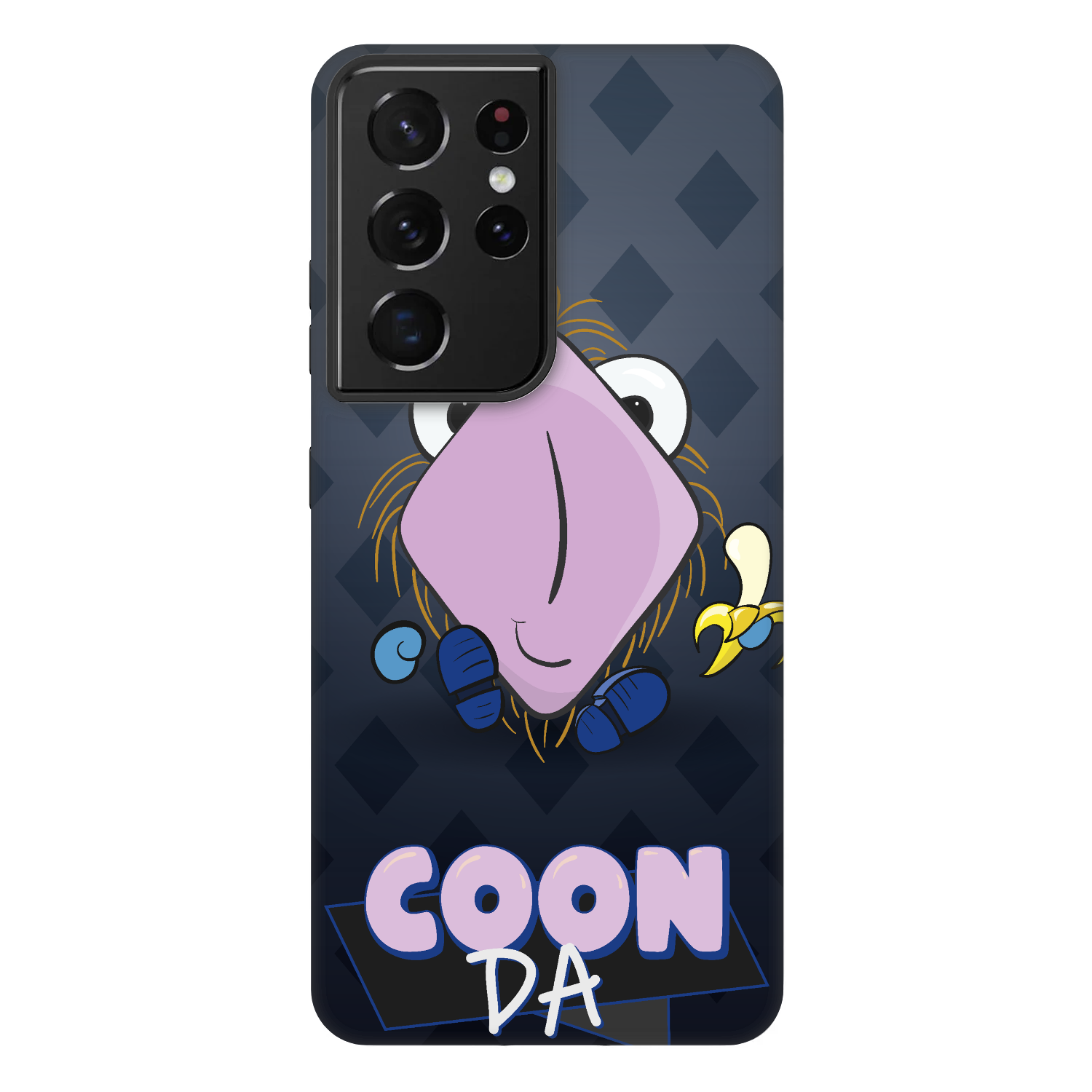 Picasee Fashion Case pre Samsung Galaxy S21 Ultra 5G G998B - COONDA chlupatka - tmavá