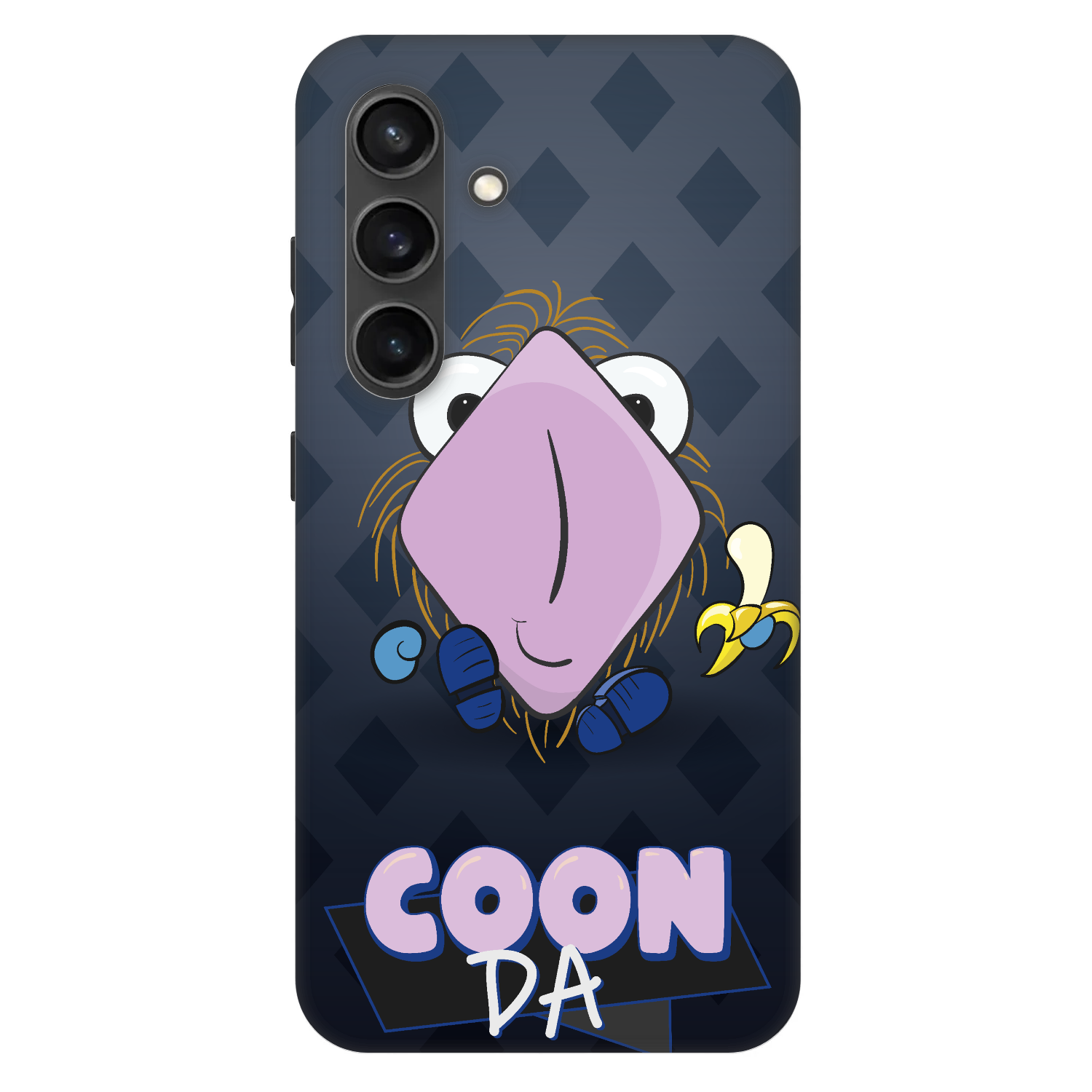 Picasee Fashion Case PowerShare pro Samsung Galaxy S24 S921B 5G - COONDA chlupatka - tmavá