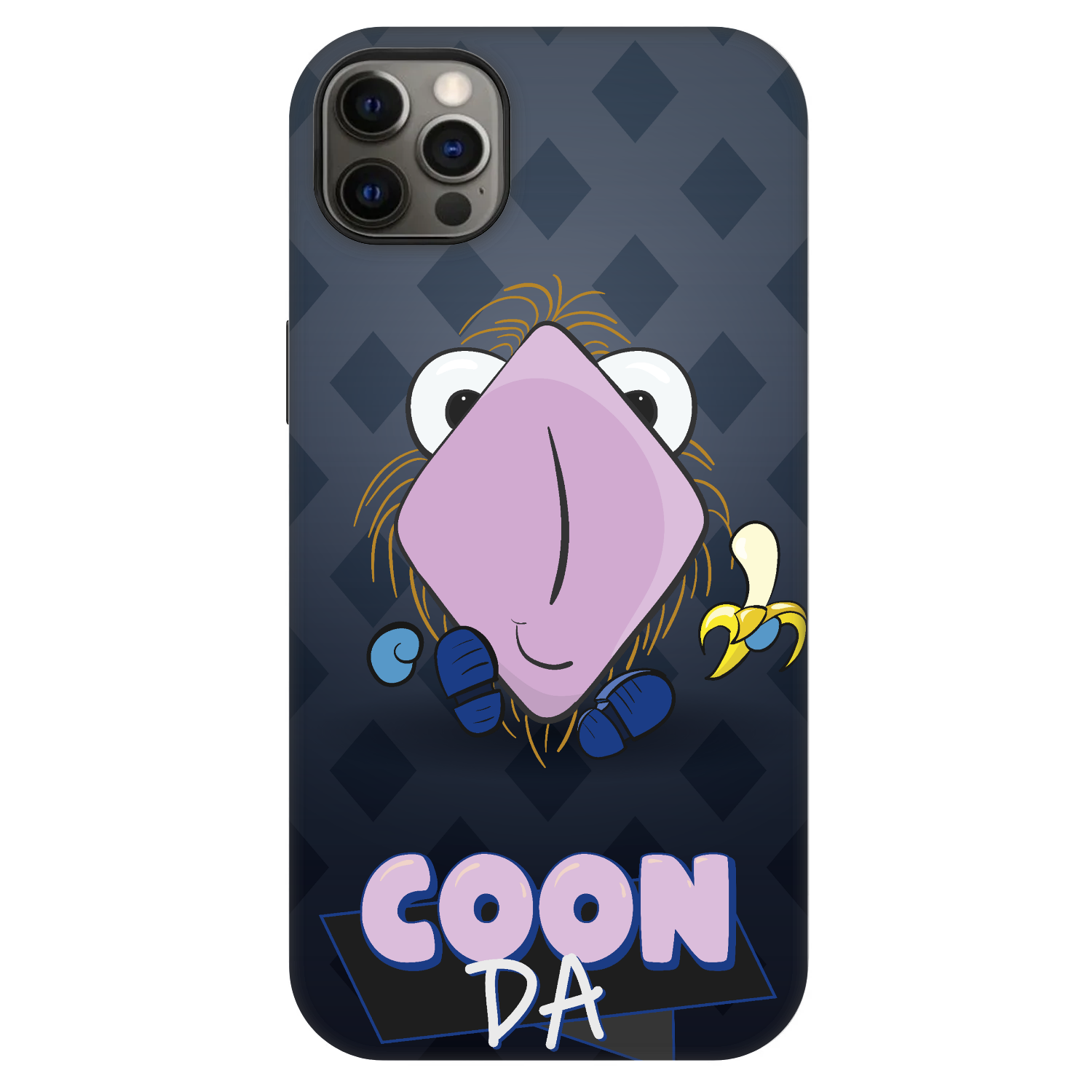 Picasee Fashion Case MagSafe pre Apple iPhone 12 Pro Max - COONDA chlupatka - tmavá