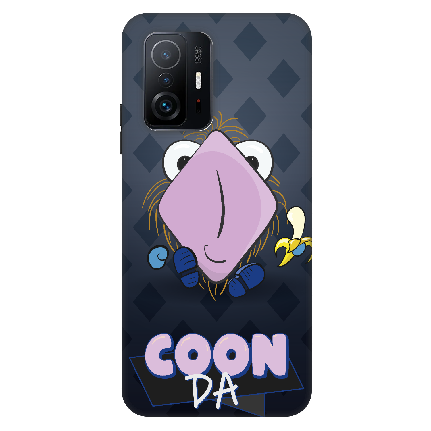 Picasee Fashion Case pre Xiaomi 11T - COONDA chlupatka - tmavá
