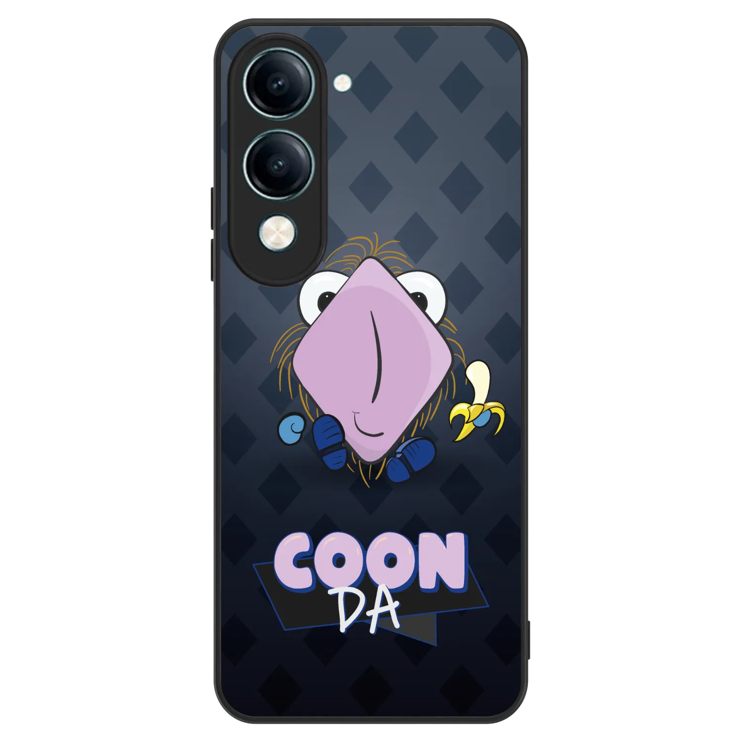 Picasee ULTIMATE CASE pro Vivo Y29s 5G - COONDA chlupatka - tmavá