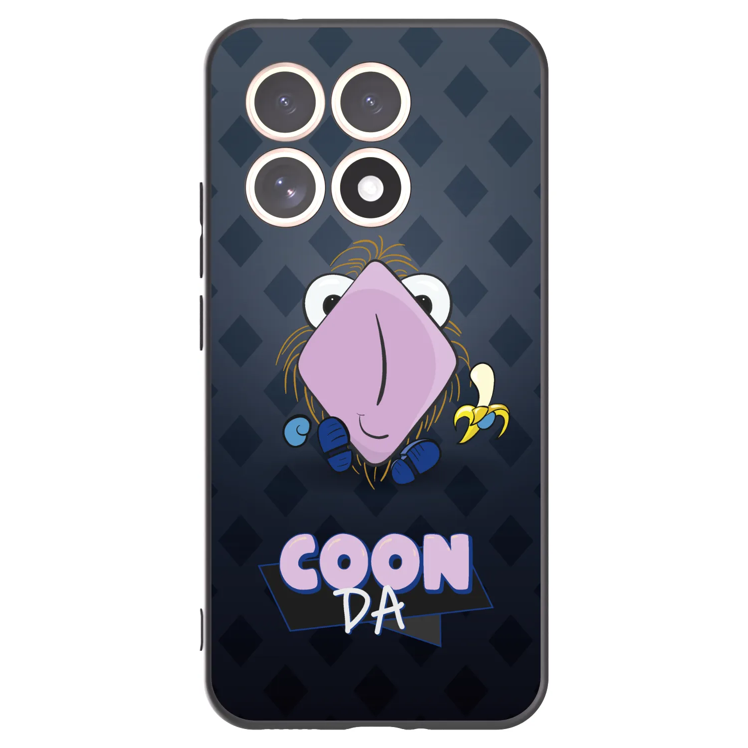 Picasee silikónový čierny obal pre Xiaomi 15T - COONDA chlupatka - tmavá