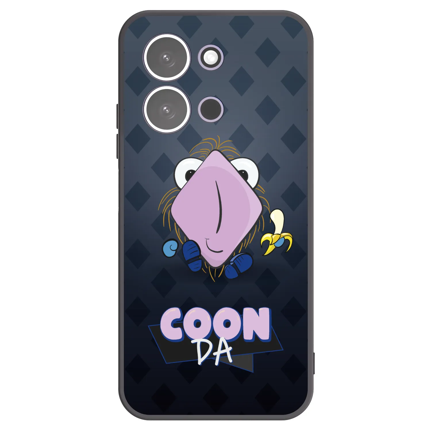 Picasee silikónový čierny obal pre Xiaomi Redmi 15C 5G - COONDA chlupatka - tmavá
