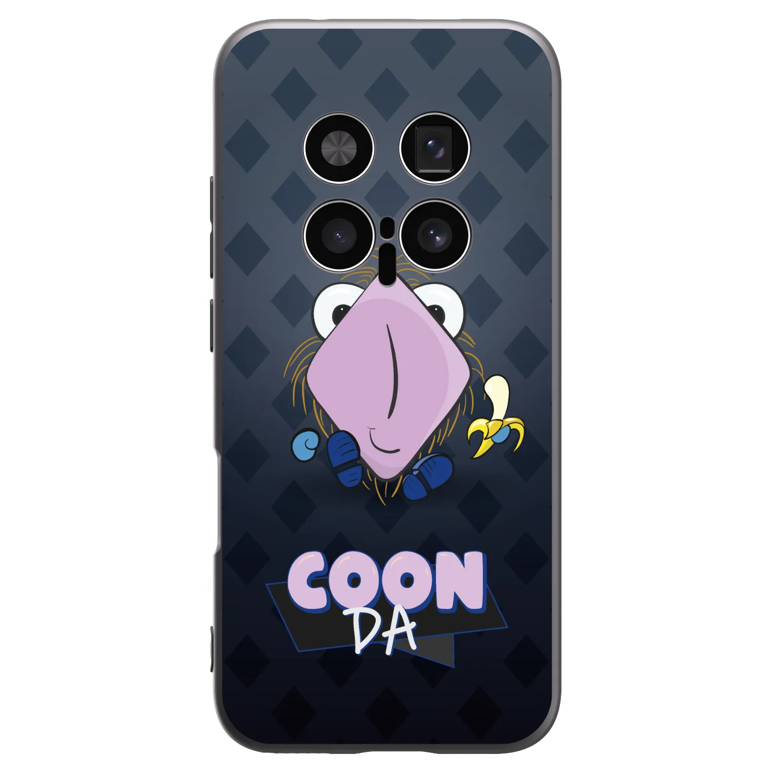 Picasee silikónový čierny obal pre Honor Magic8 Pro 5G - COONDA chlupatka - tmavá