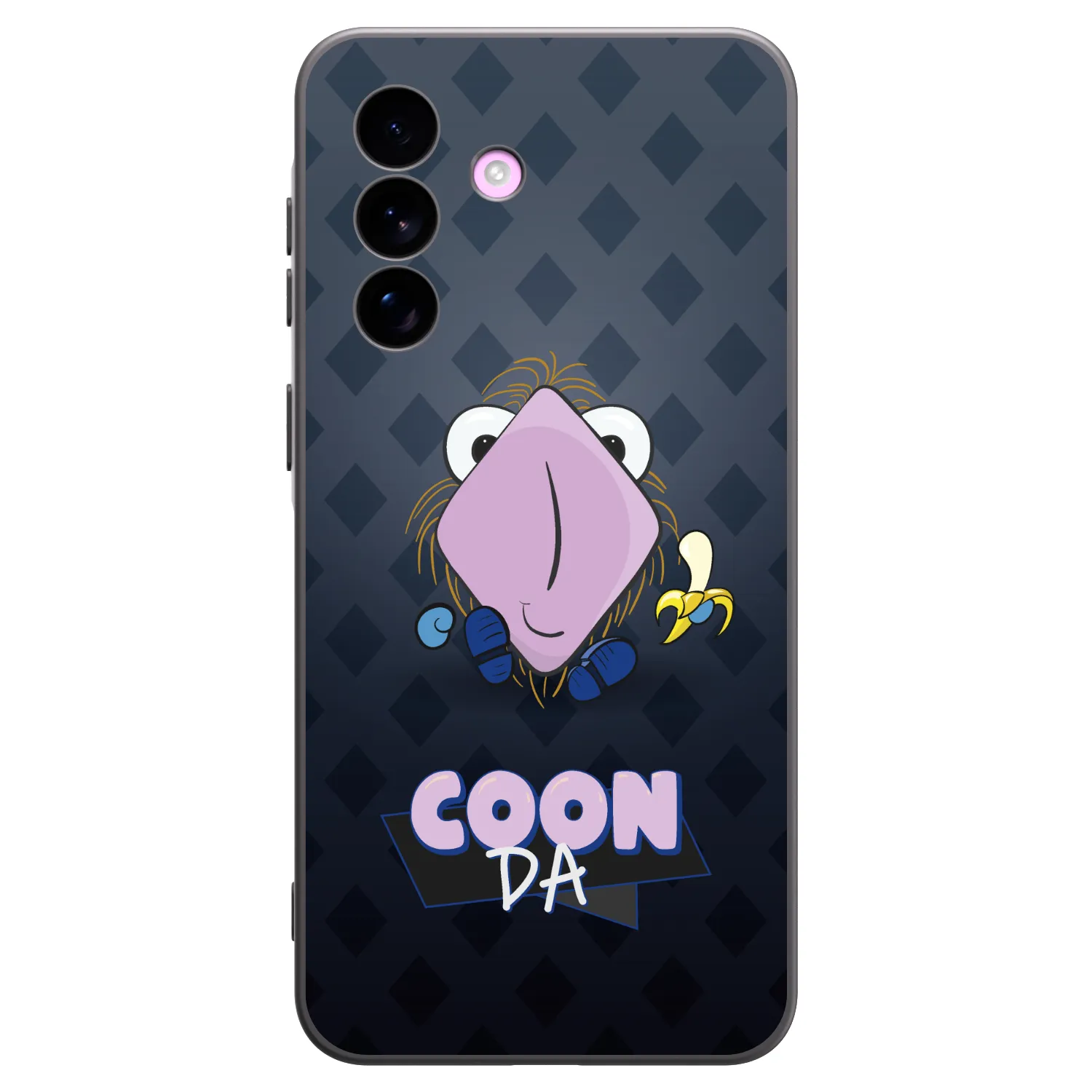 Picasee silikónový čierny obal pre Samsung Galaxy A57 5G - COONDA chlupatka - tmavá