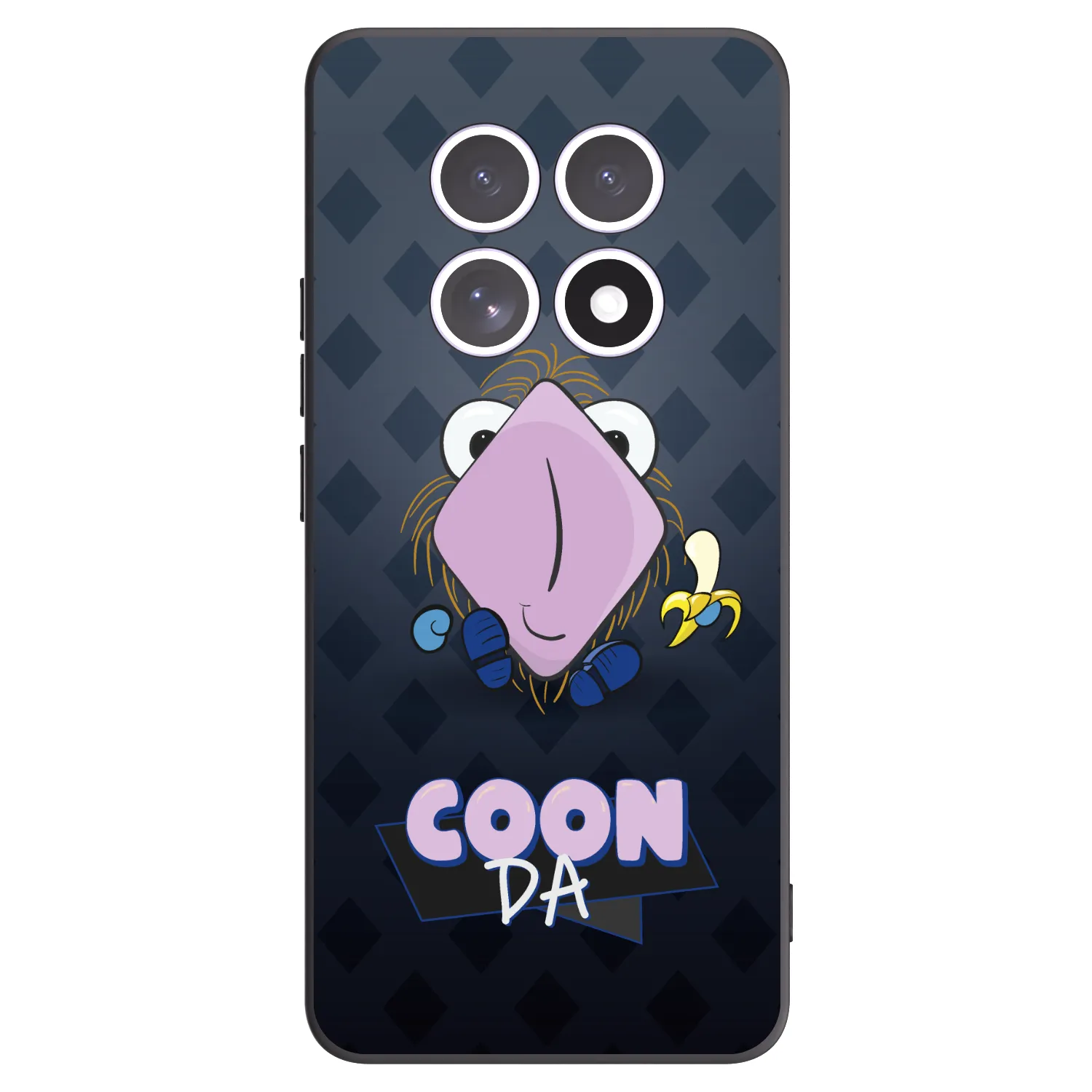 Picasee silikónový čierny obal pre Xiaomi Redmi Note 15 5G - COONDA chlupatka - tmavá